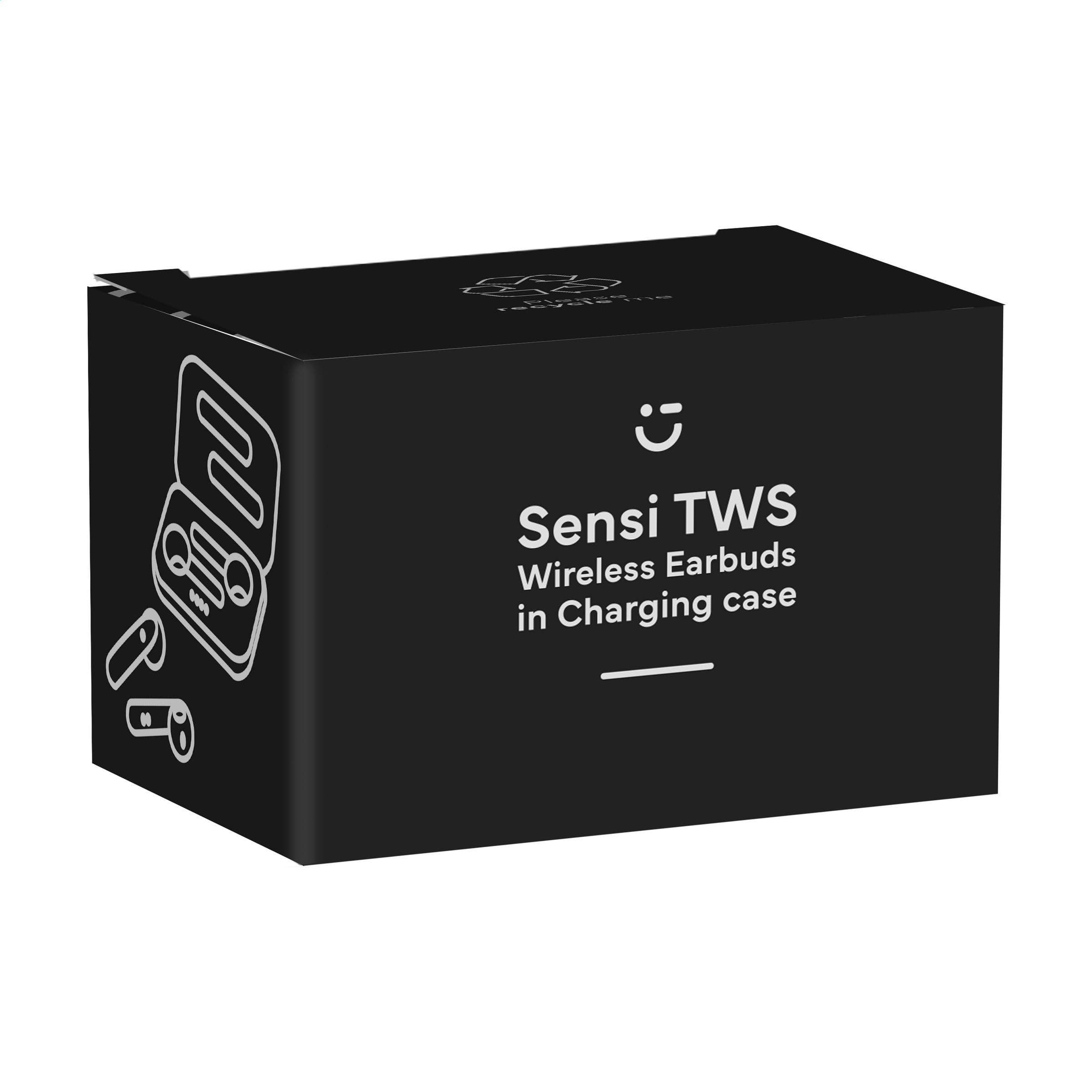 Sensi TWS Ohrhörer in Ladecase