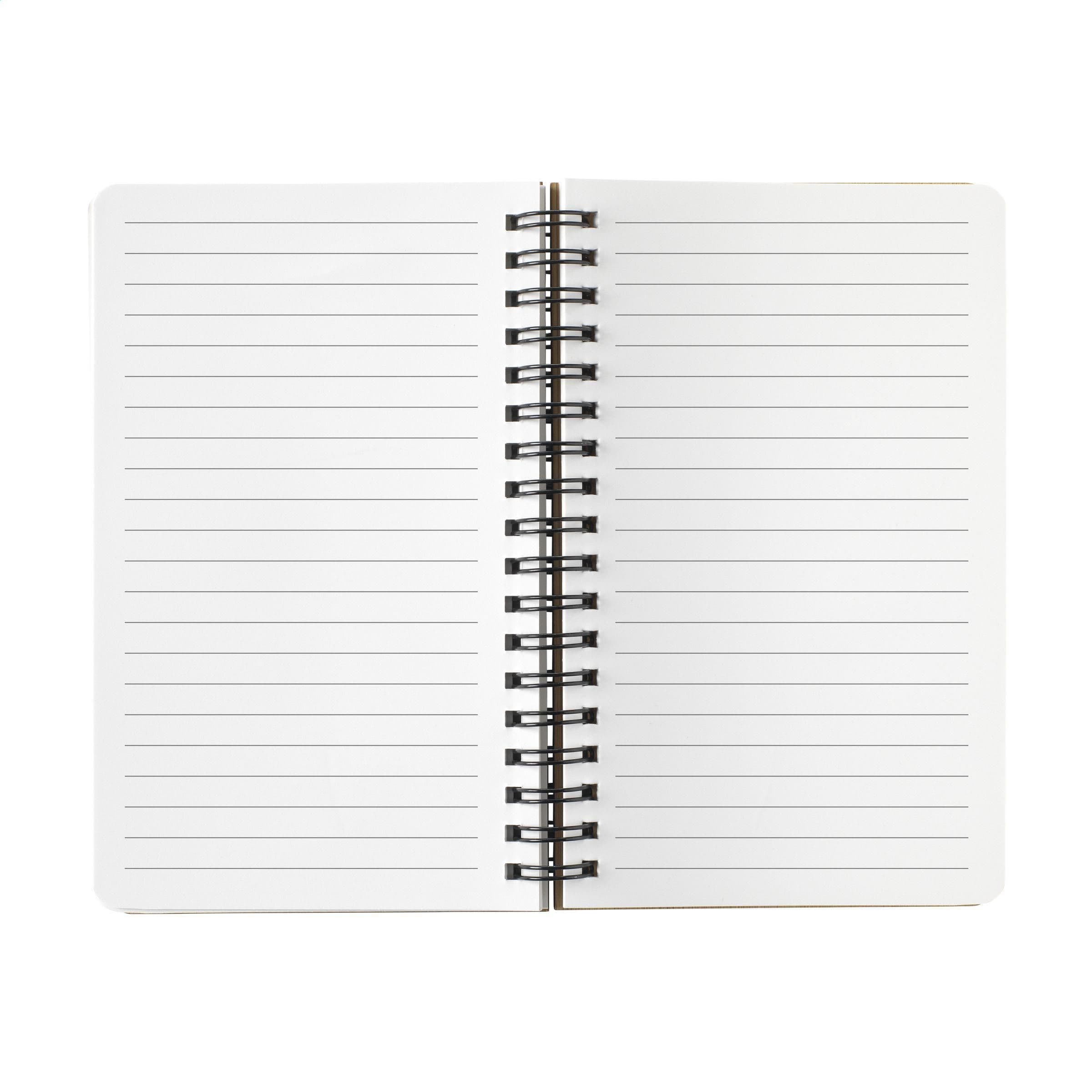 Notebook made from Stonewaste-Bamboo A6 Notizbuch