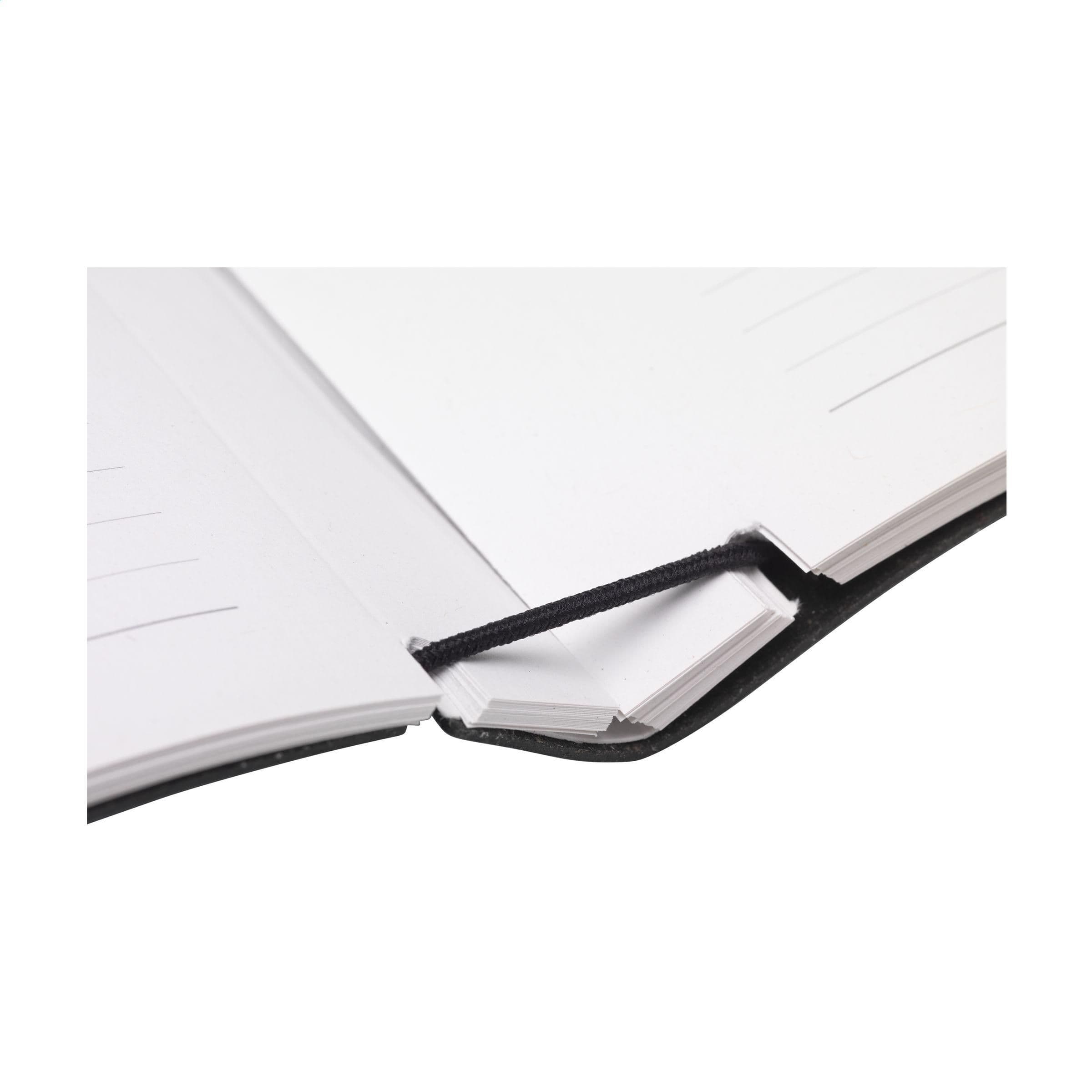 Recycled Leather Refillable Notebook A5 Notizbuch