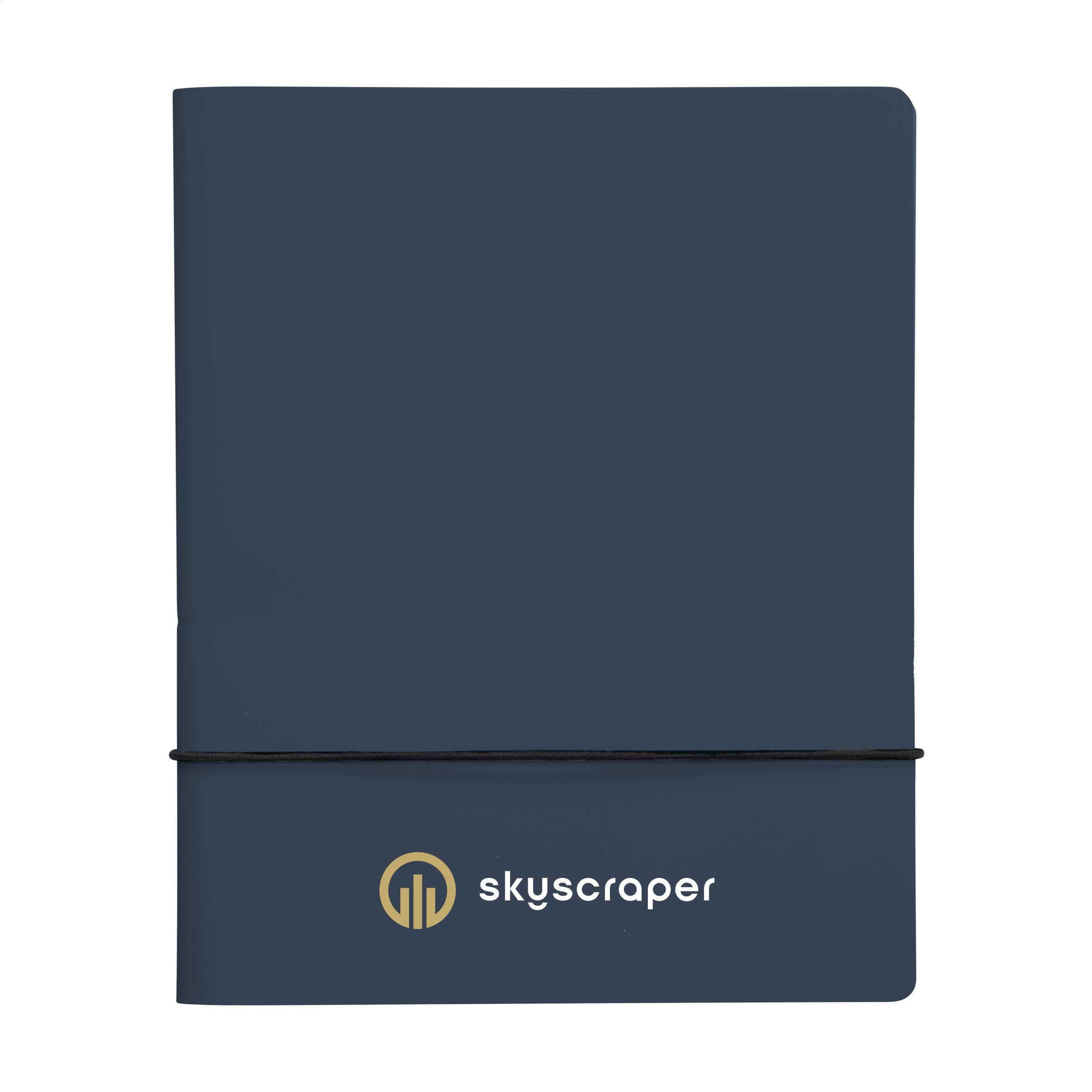 Recycled Leather Refillable Notebook A5 Notizbuch