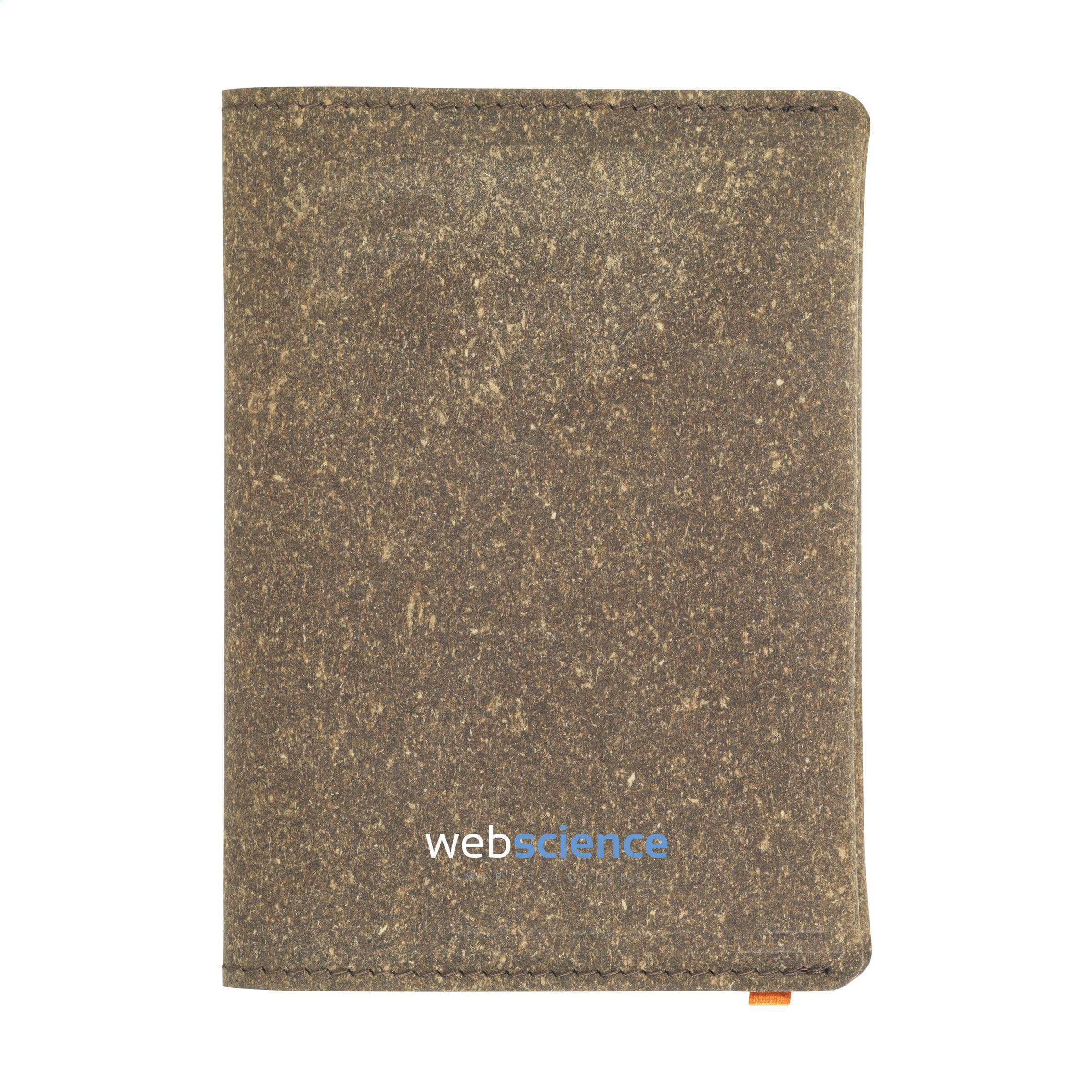 Recycled Leather Passport Holder Passhülle