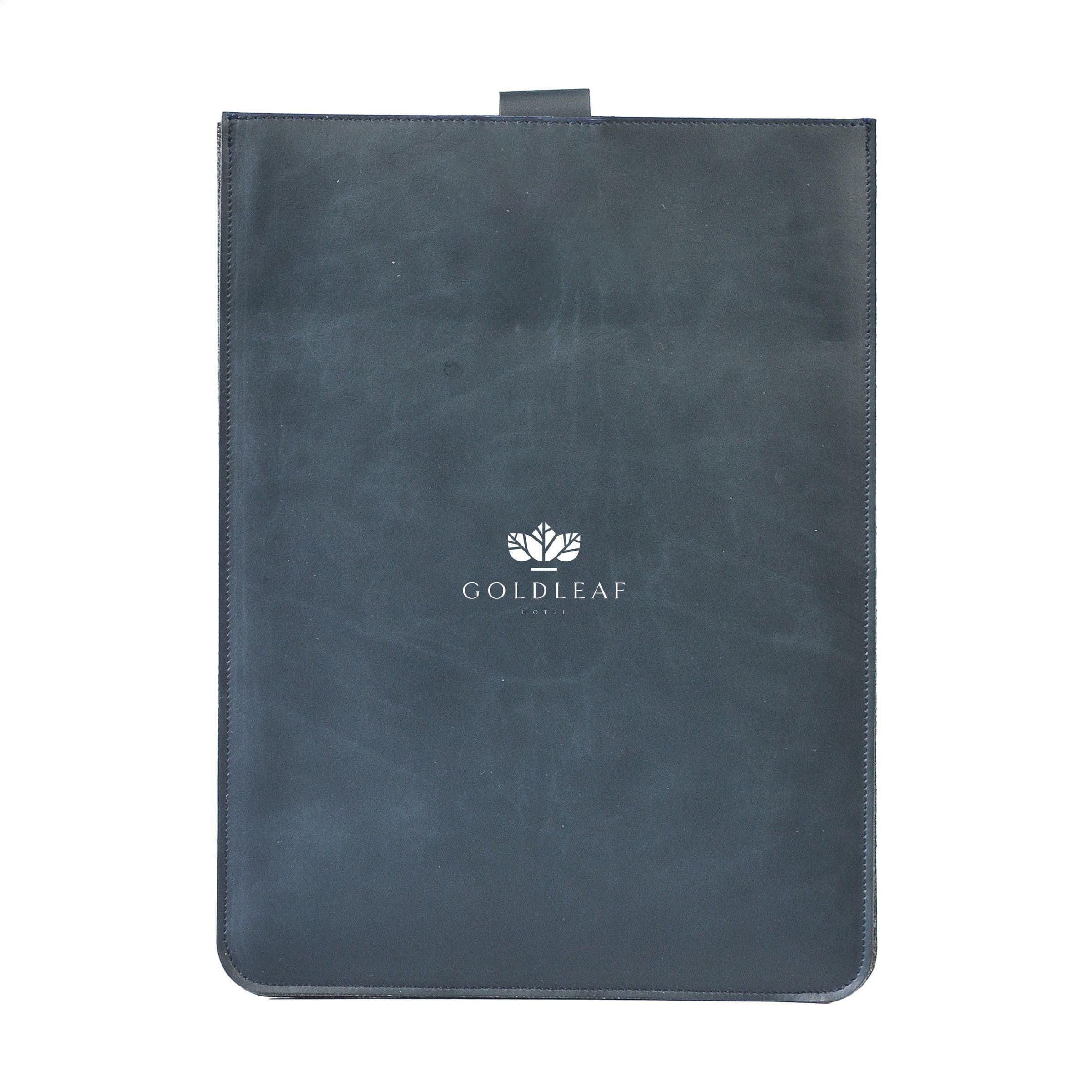 Recycled Leather Laptop Sleeve 16"