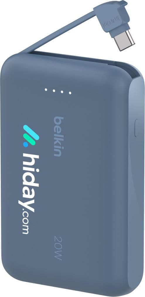 Belkin BoostCharge PowerBank 10K Integriertes Kabel