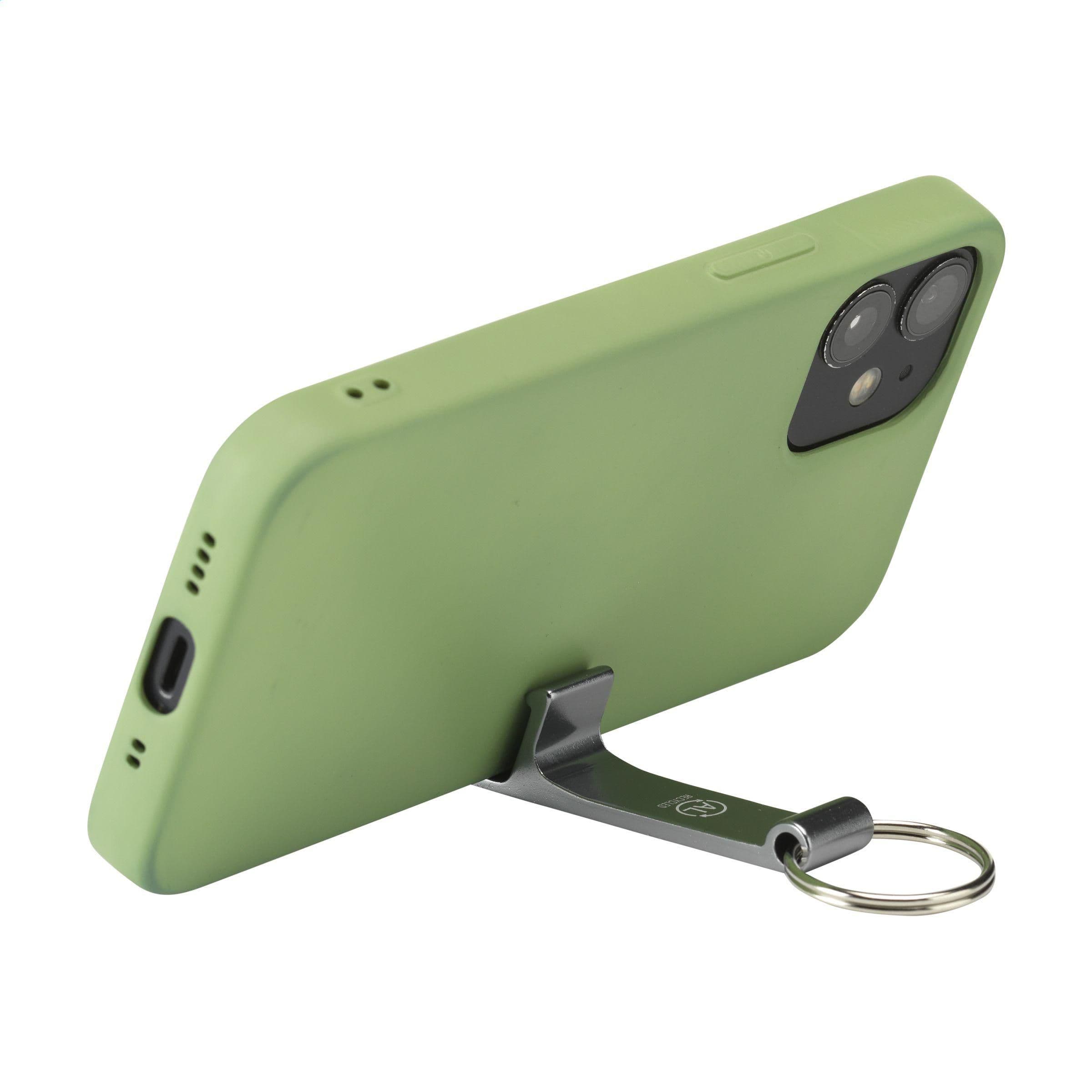Alu Opener Phone Stand GRS Recycled Schlüsselanhänger