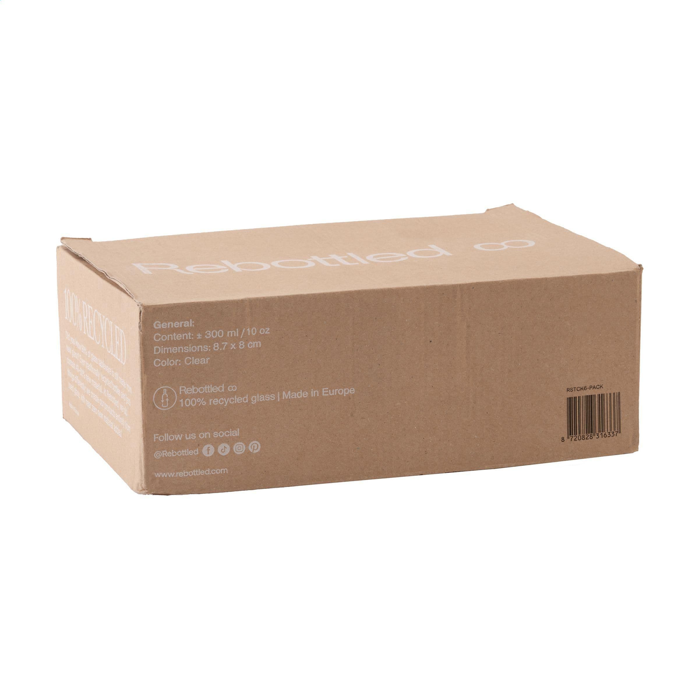 Rebottled® Stackable 100% recycled