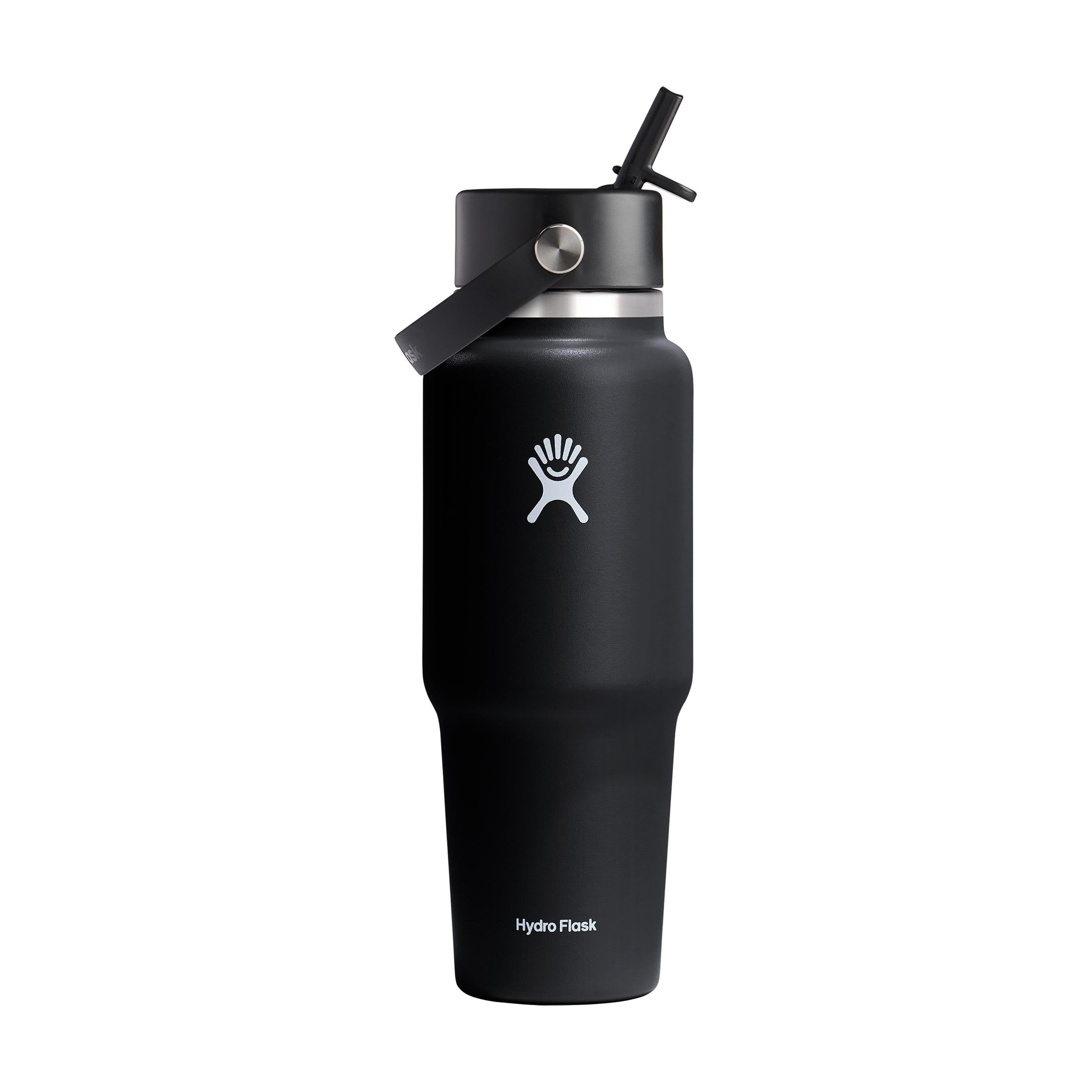 Hydro Flask Wide Mouth Travel Bottle with Flex Straw Cap 946 ml Wasserflasche