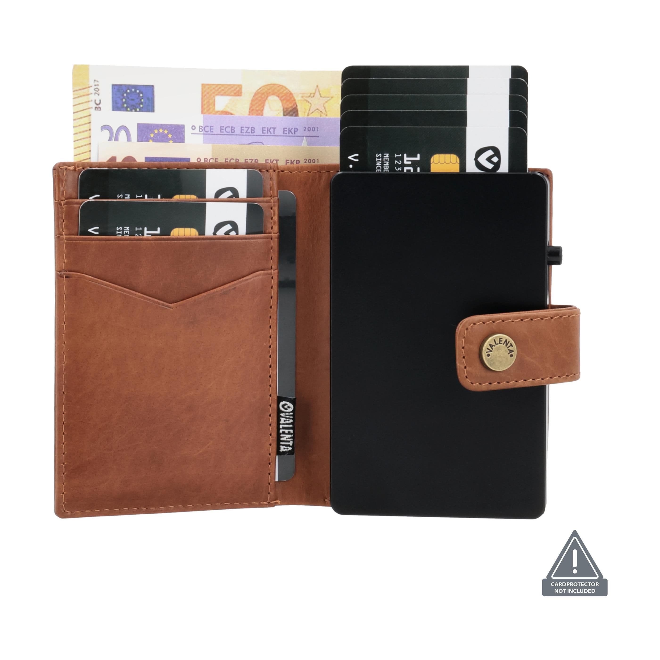 Valenta Card Wallet Leather MagSafe Luxe