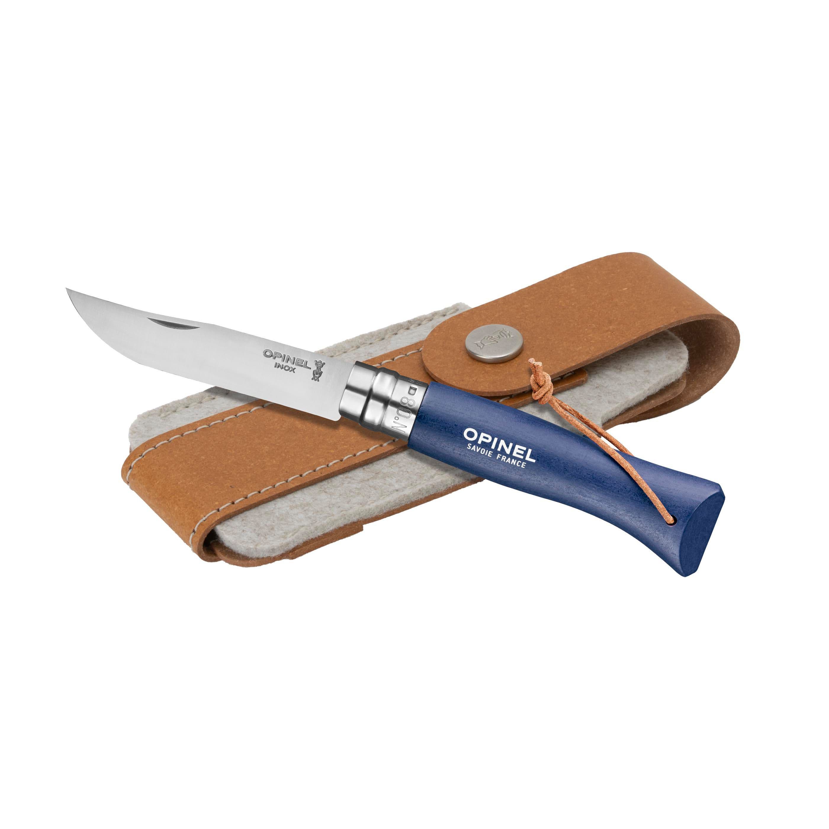 Opinel Colorama No 08 Taschenmesser in einer Geschenkverpackung