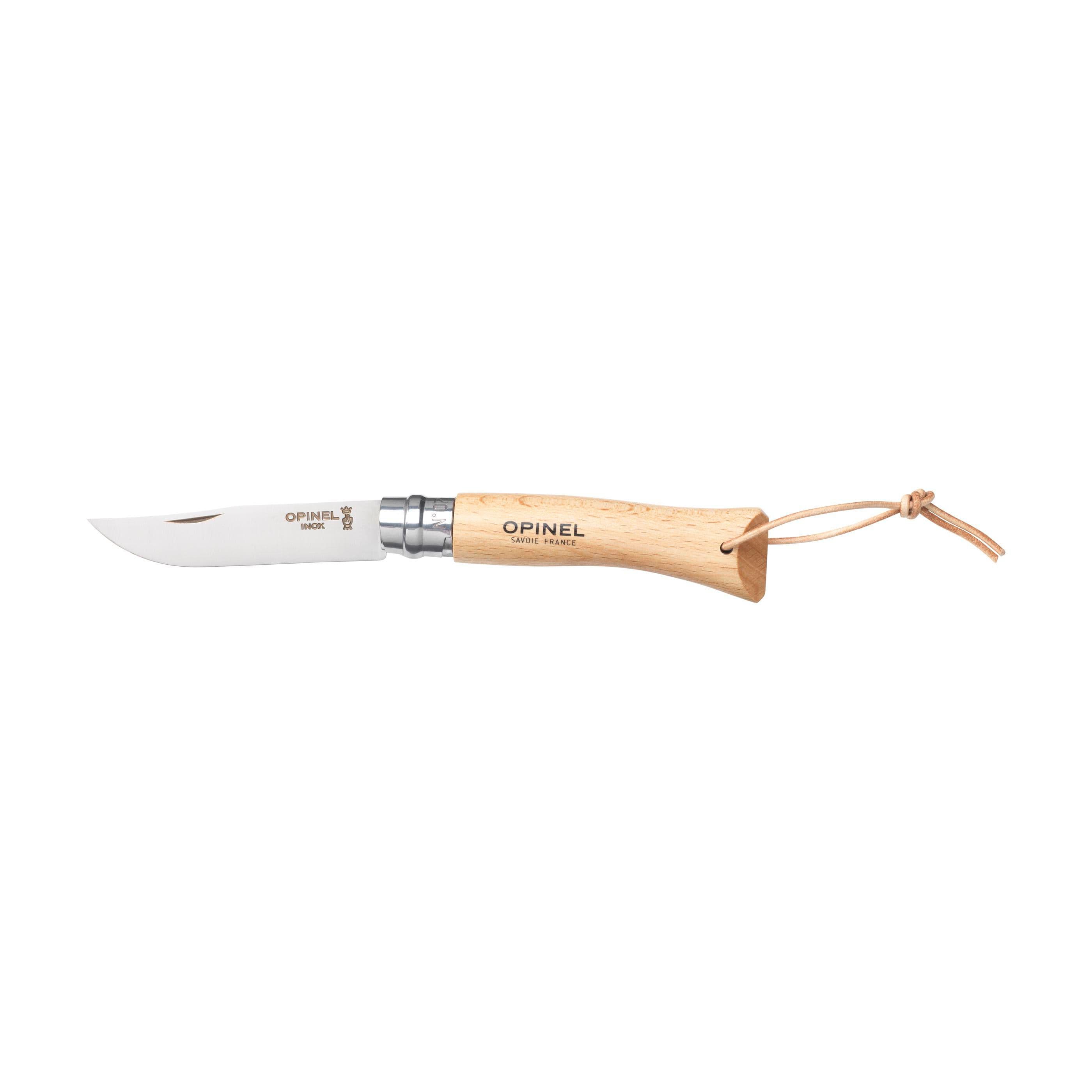 Opinel Inox No 07 Taschenmesser in einer Geschenkverpackung