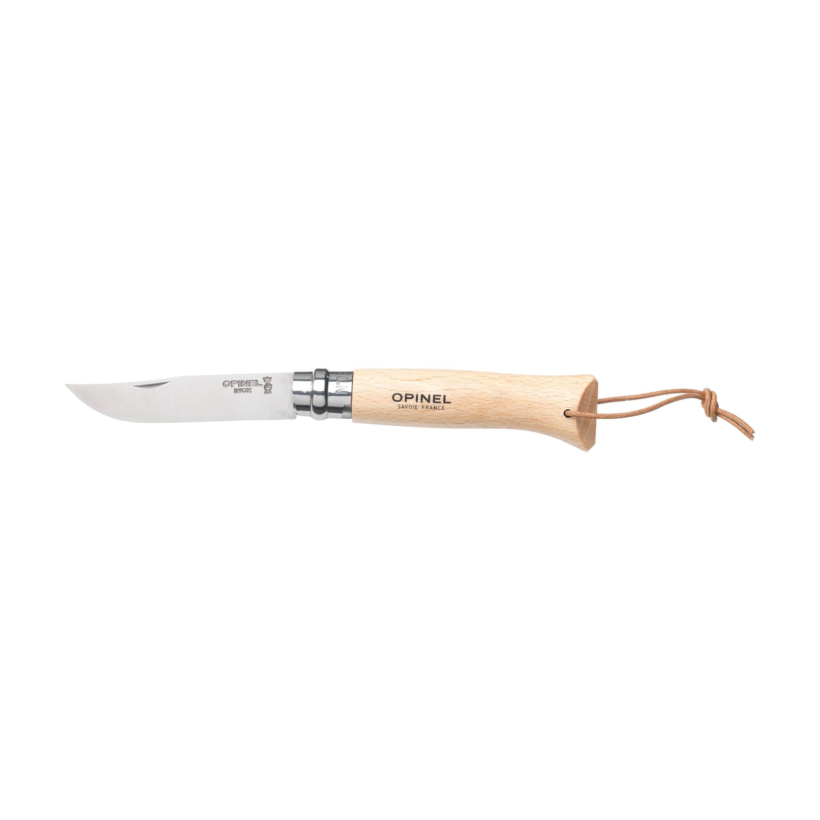 Opinel Inox No 8 Taschenmesser in einer Geschenkverpackung