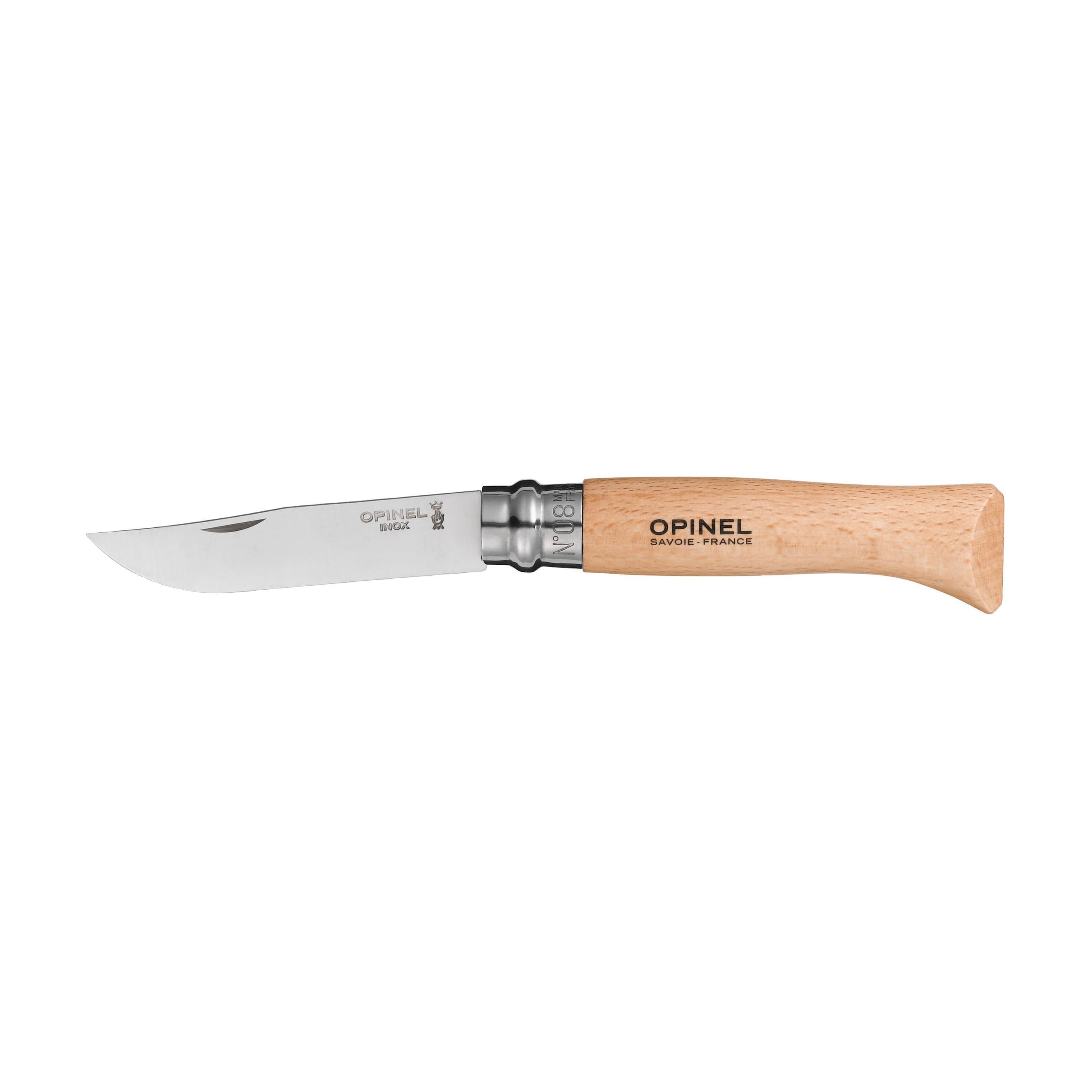 Opinel Inox No 08 Taschenmesser in einer Geschenkverpackung