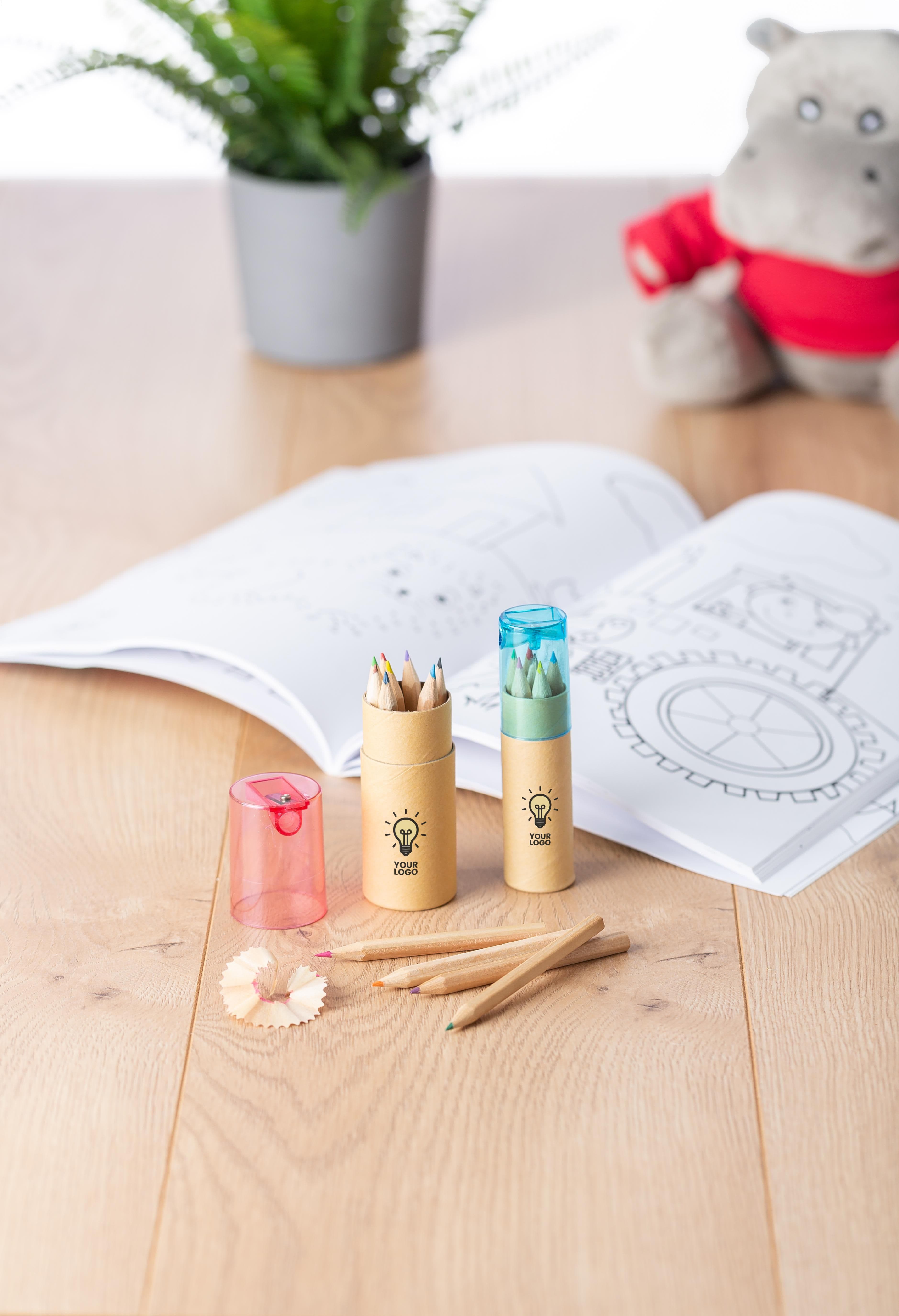 Buntstiftset Libbie | Recycling-Karton | 6 Stück