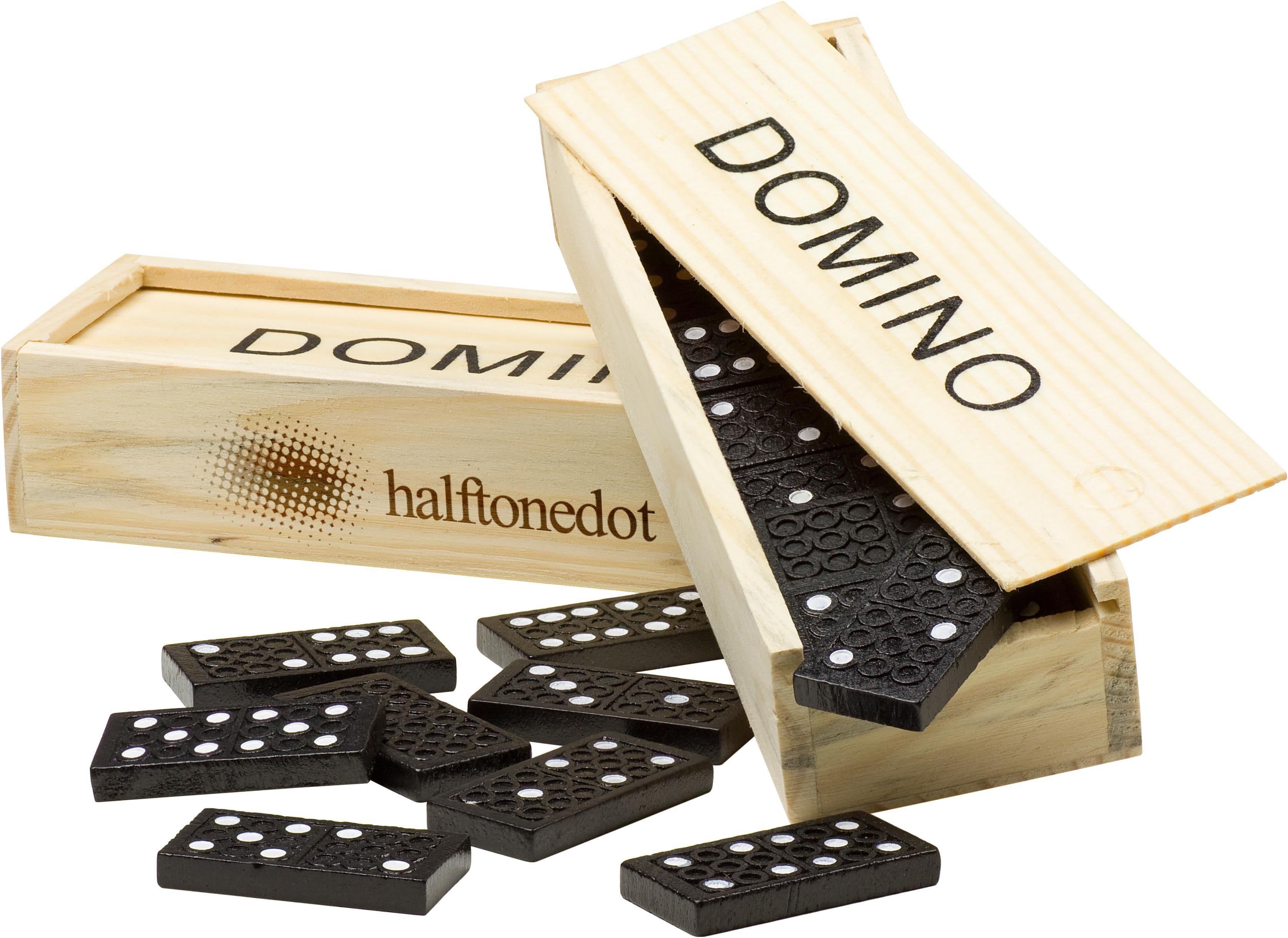 Domino-Spiel in Holzbox Enid 2.0