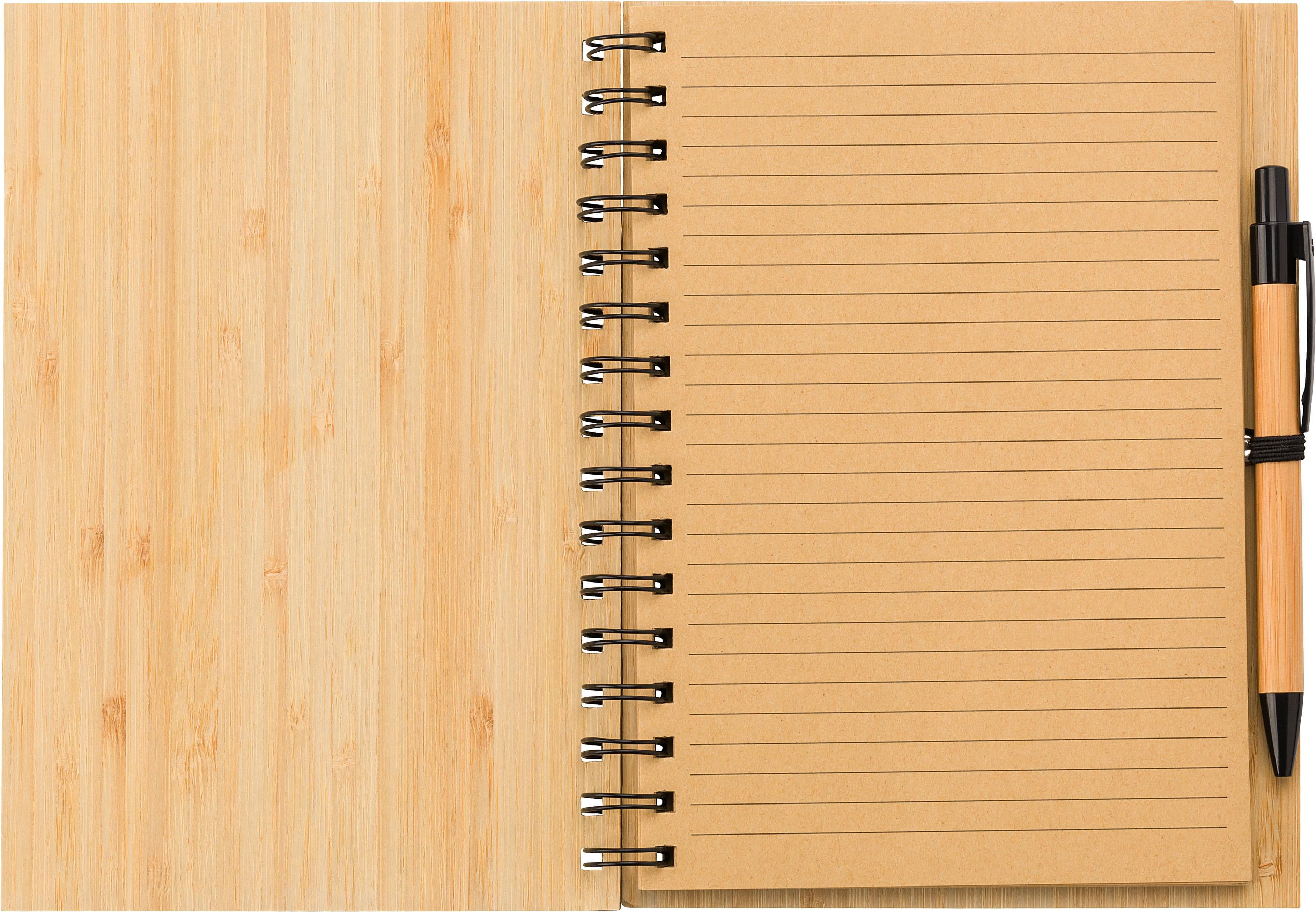 Notizbuch aus Bambus Carmen