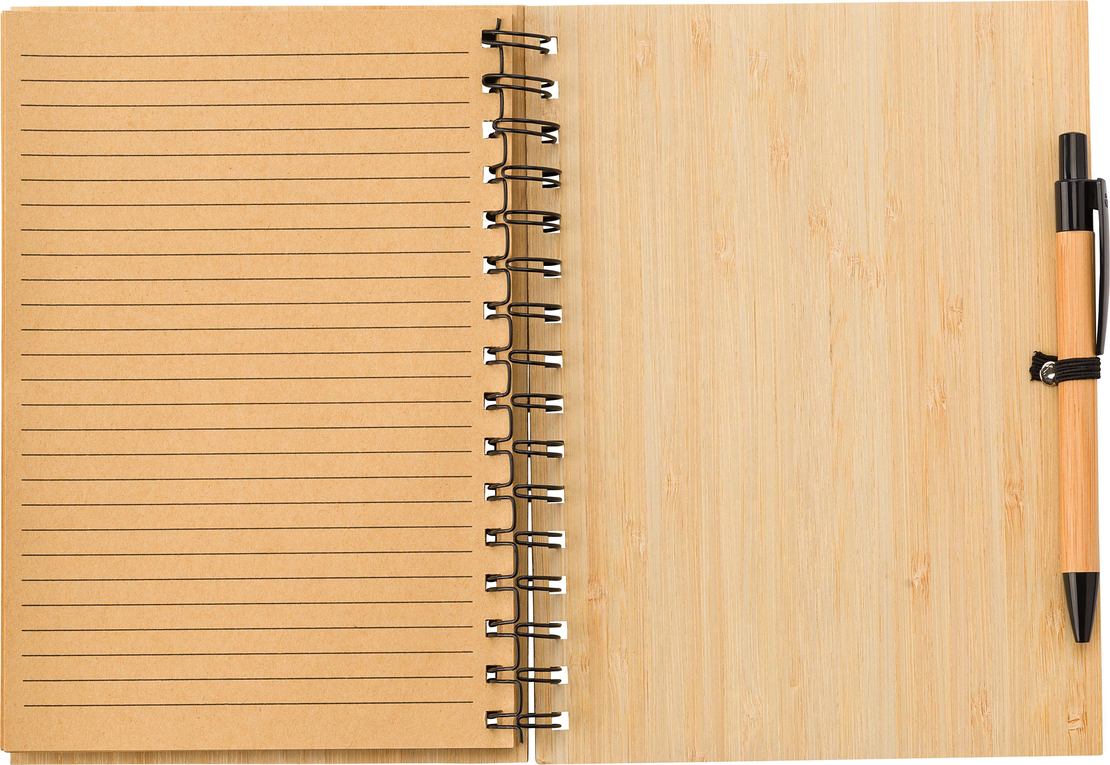 Notizbuch aus Bambus Carmen