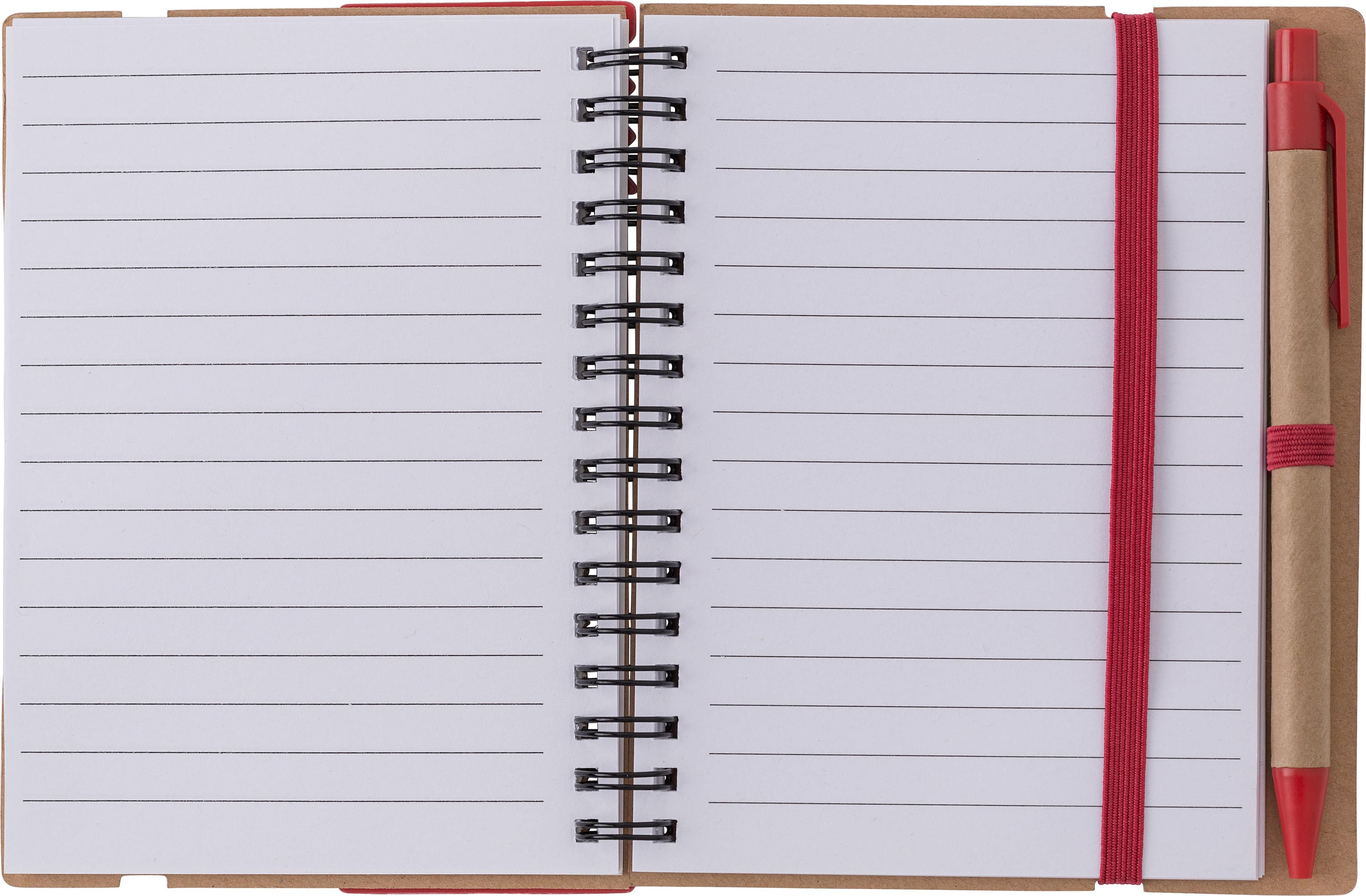 Notizbuch aus Karton Angela