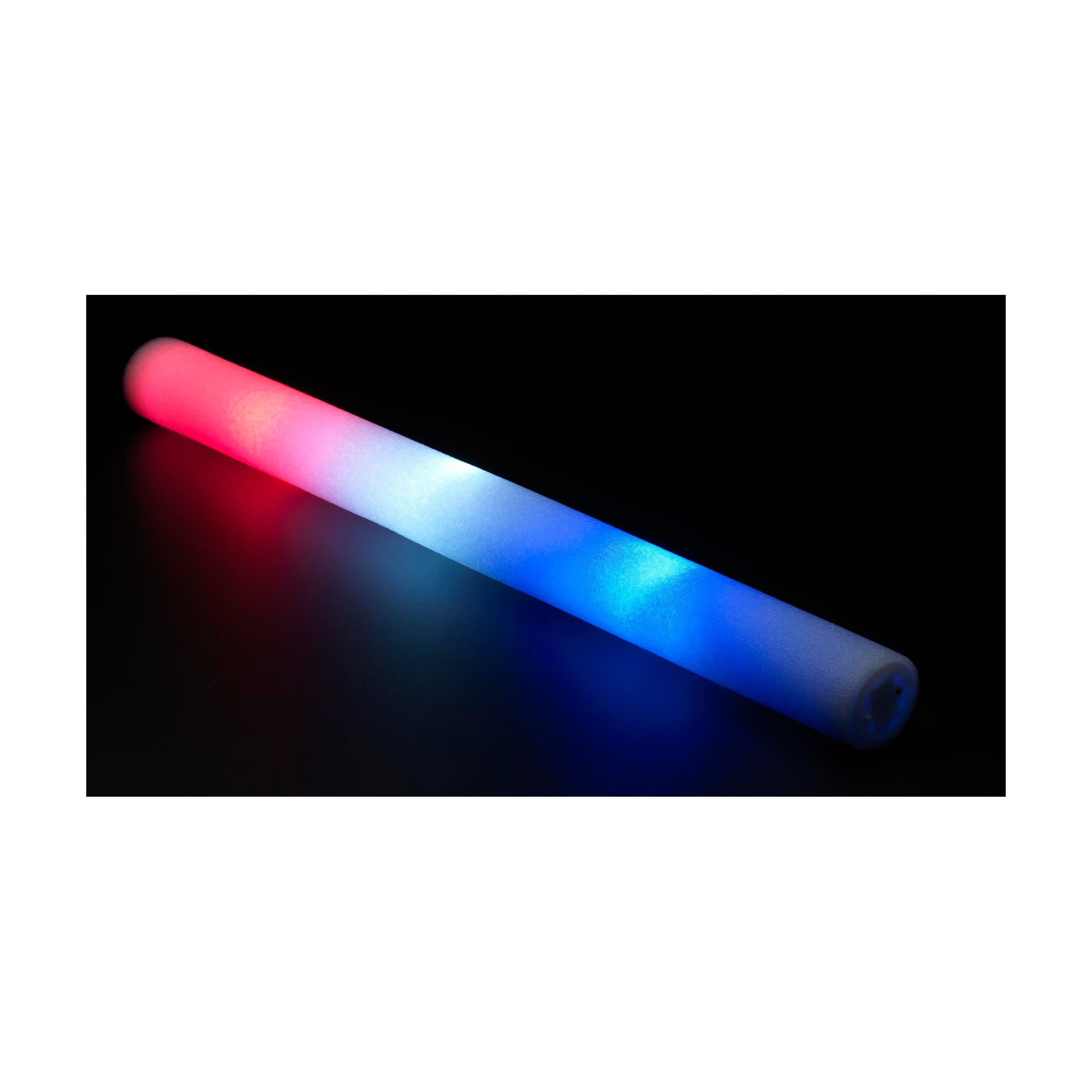 Foam Party Glow LED Stick Red White Blue