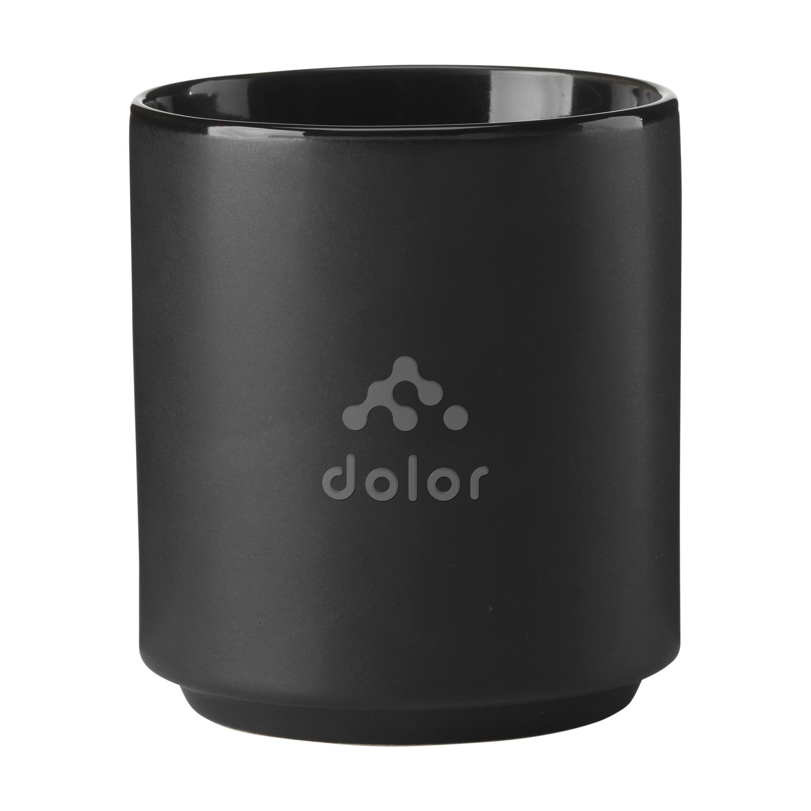 Elba Black 200 ml Becher
