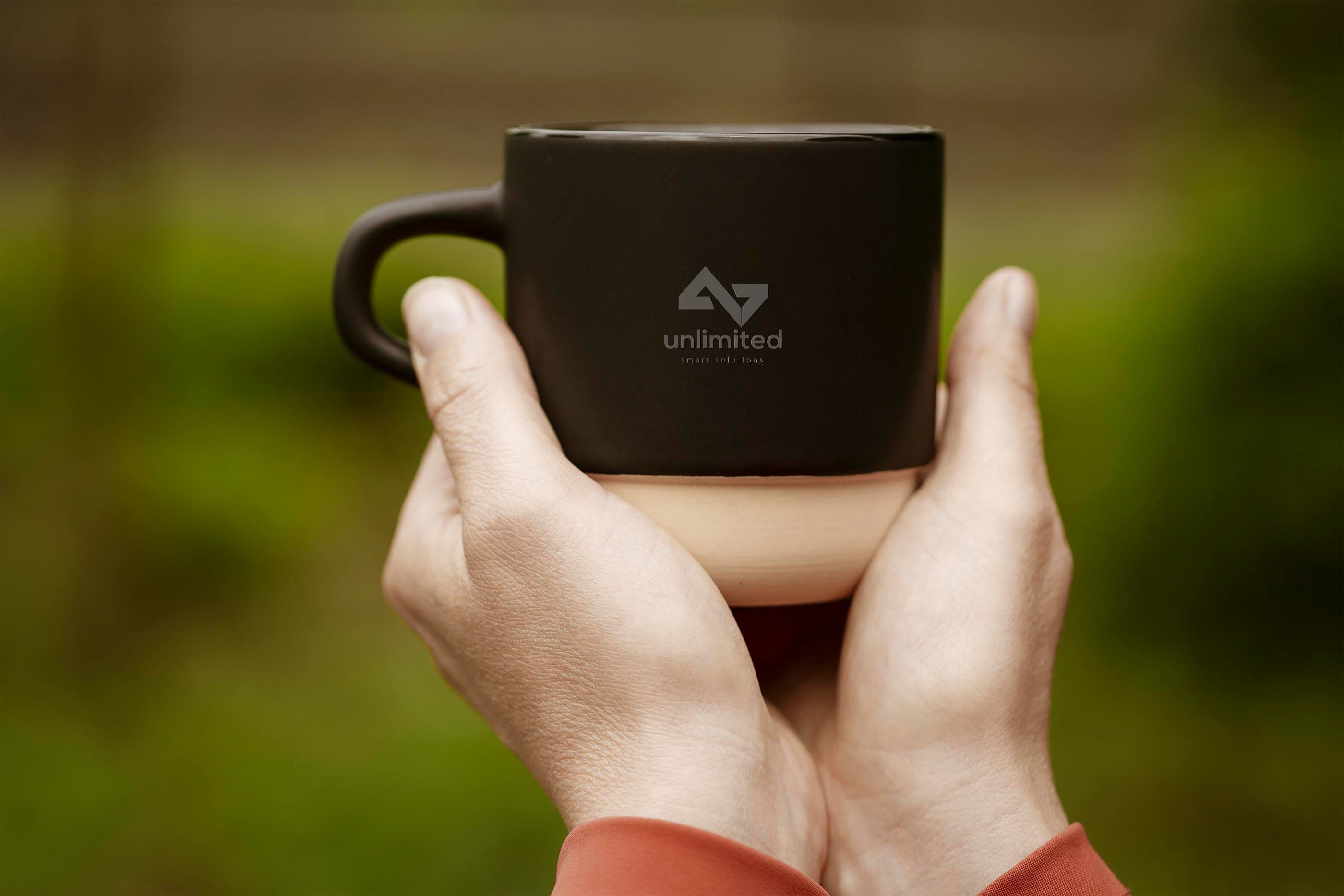 Vivaldi Mug Black 300 ml Tasse