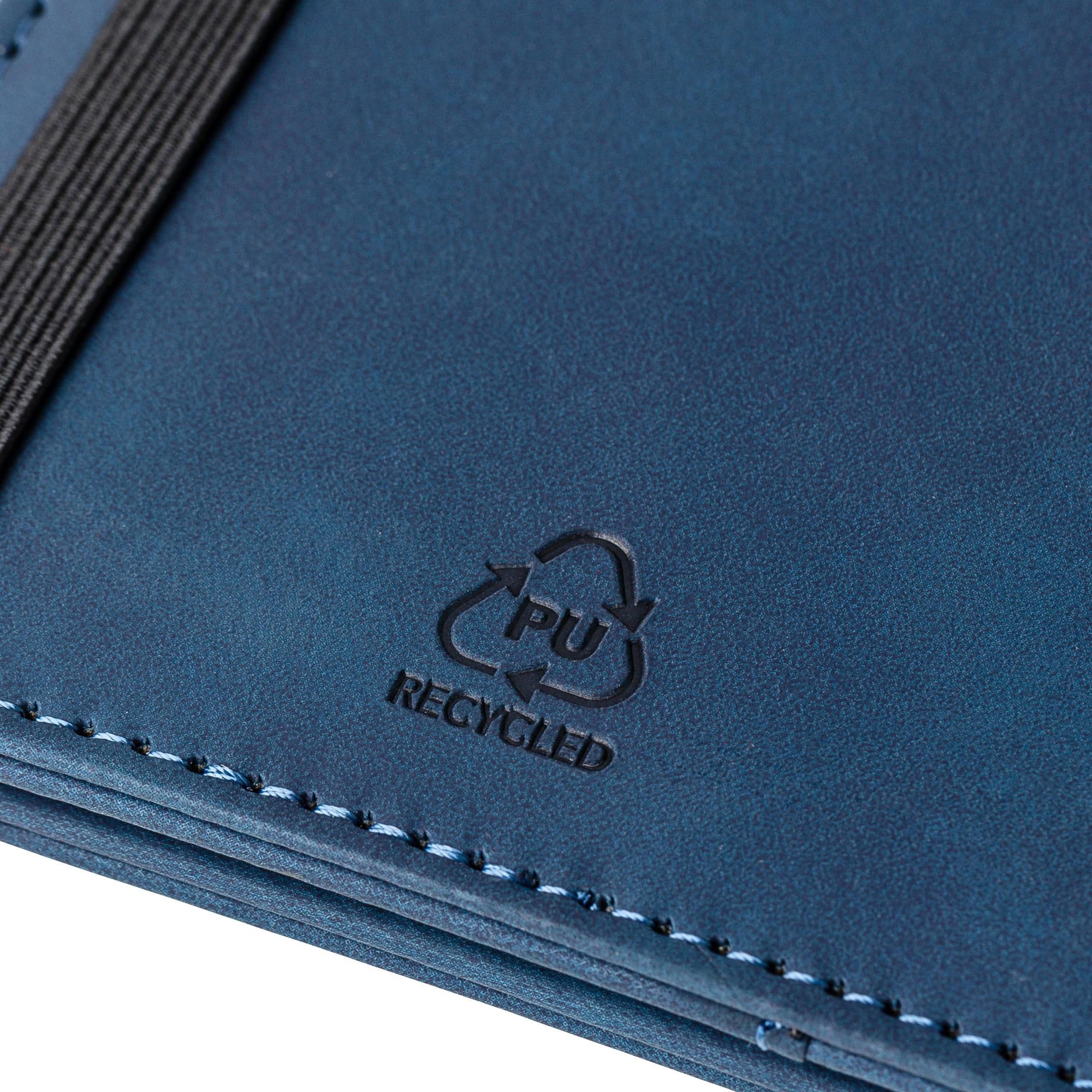 Recycelter PU-Passhalter und Kofferanhänger Zani