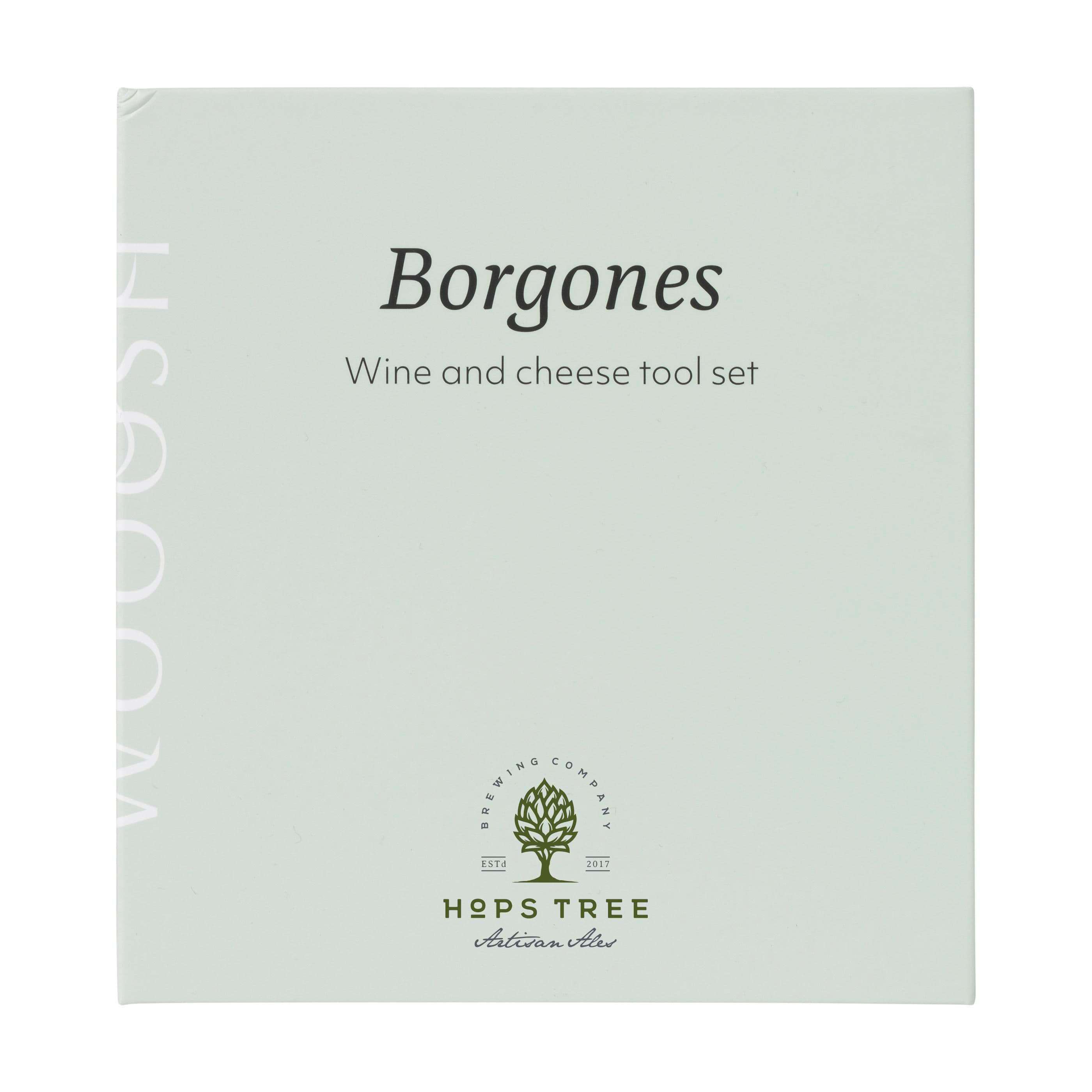Wooosh Borgones Wine and Cheese Tool Set