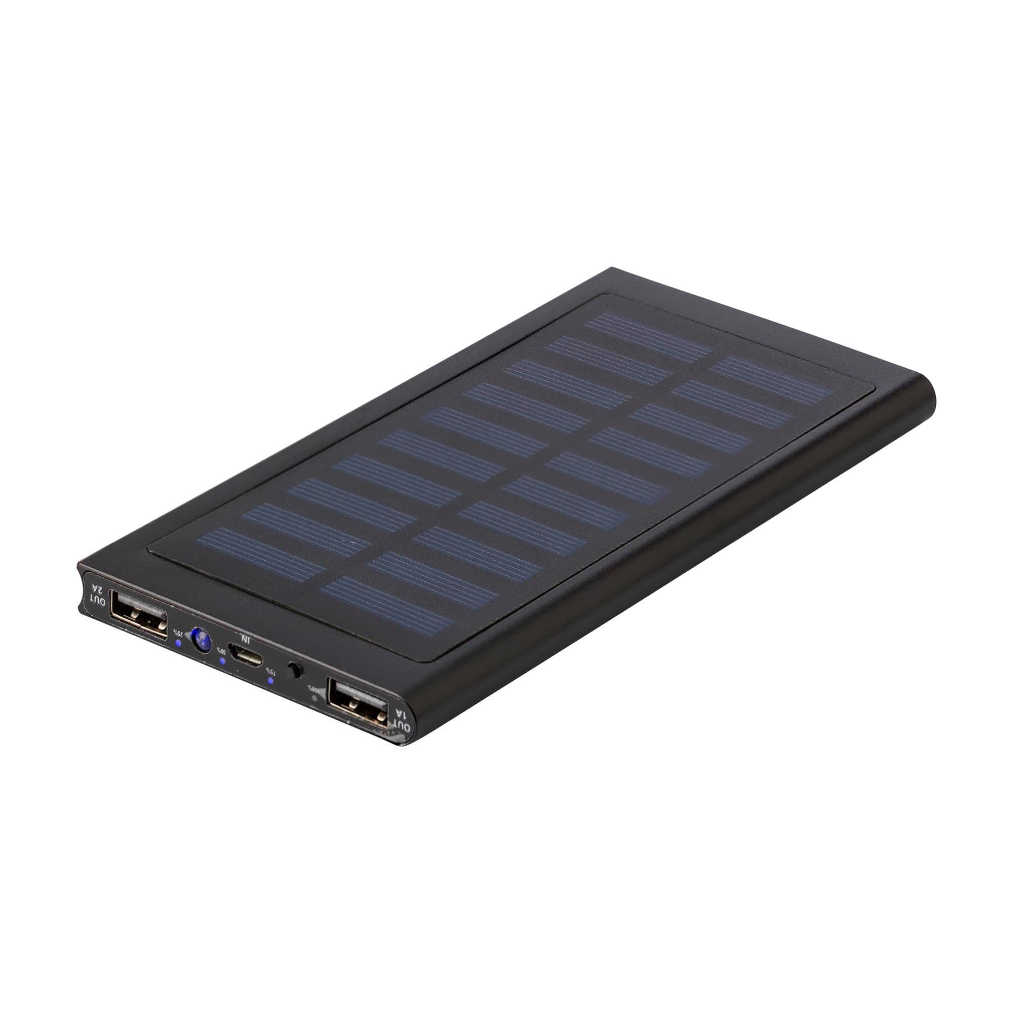 ABS and aluminium solar charger