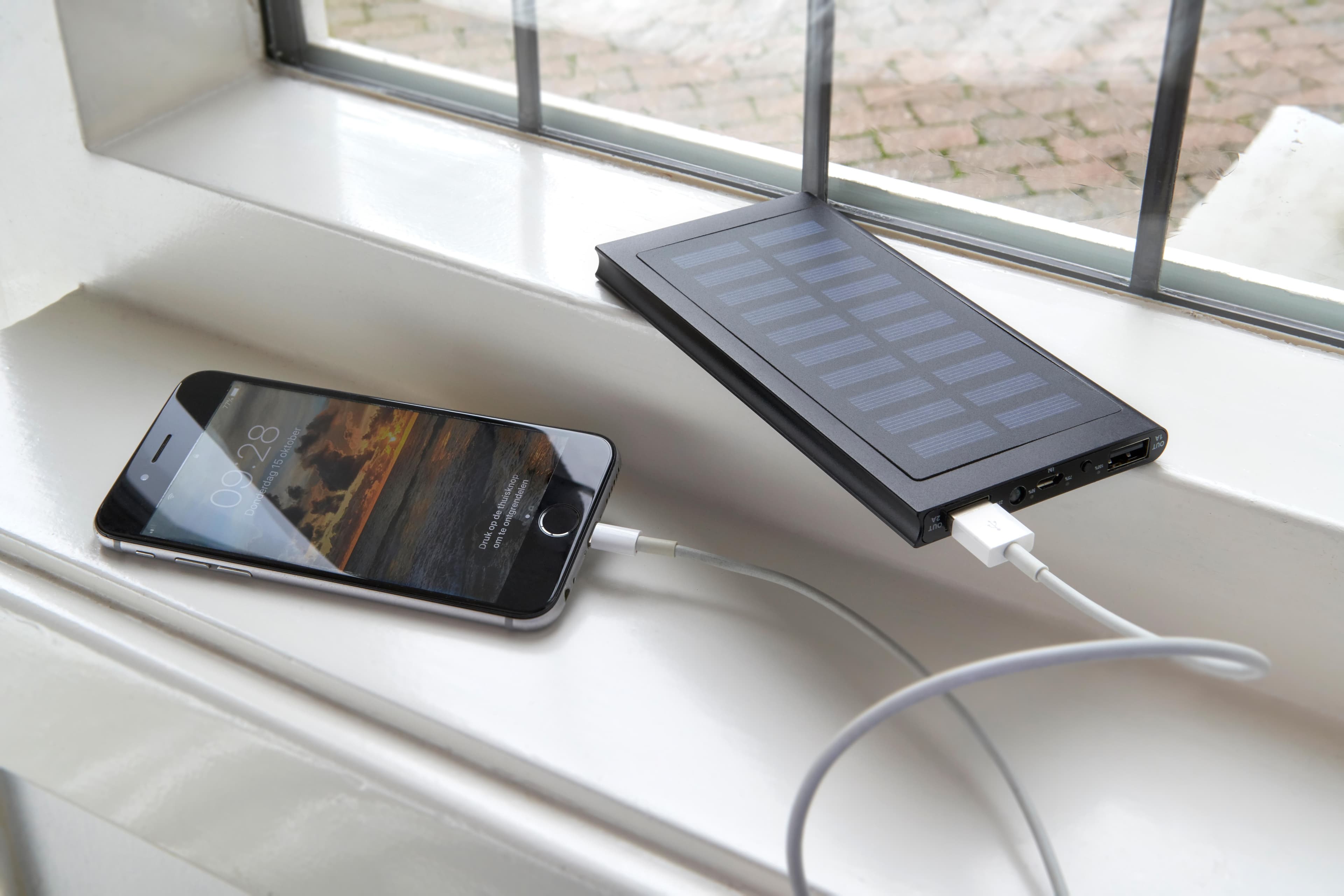Solar-Powerbank Sonne | 8 000 mAh