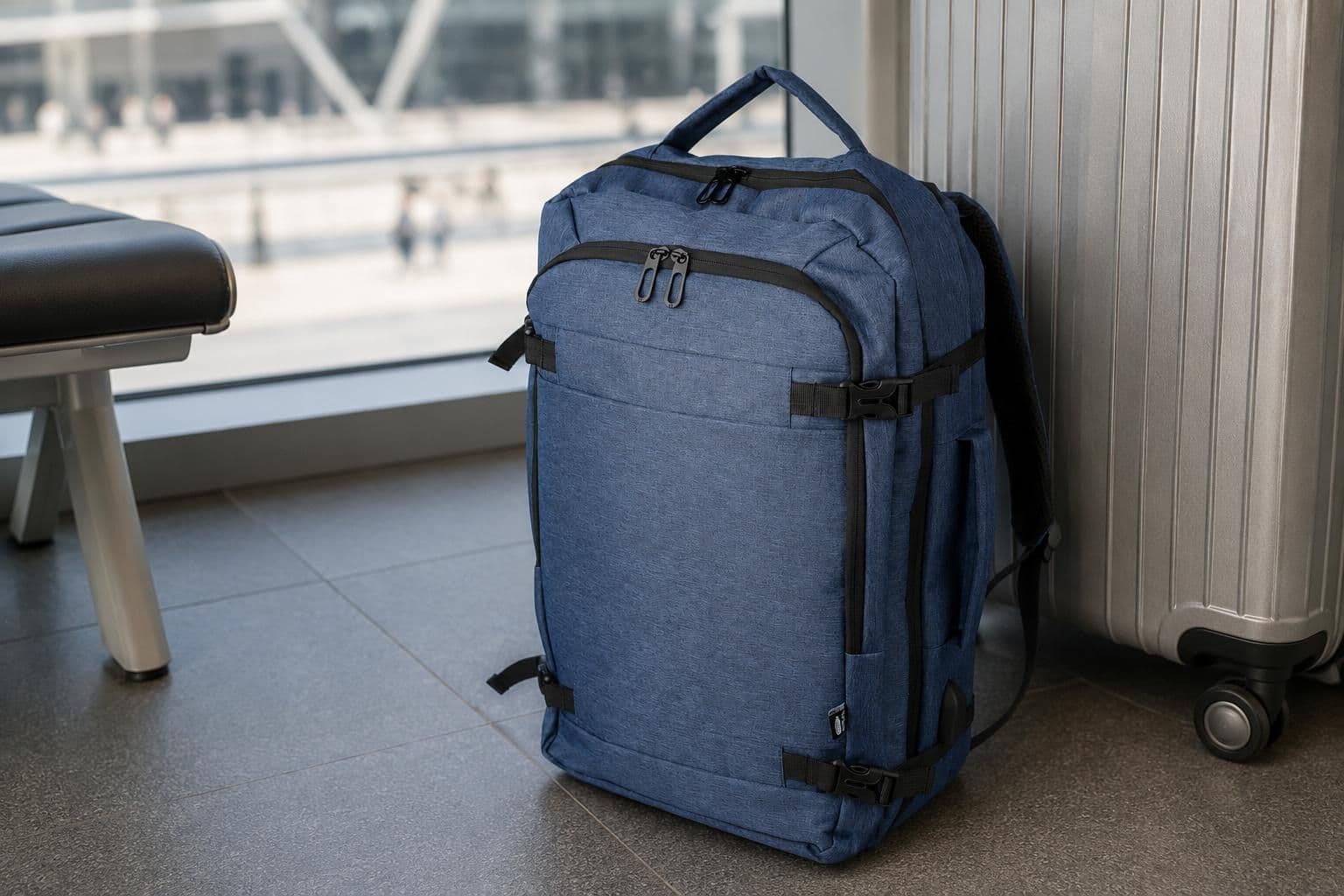 Rucksack Malcolm | Recycelt | Laptop 17" | 29 l
