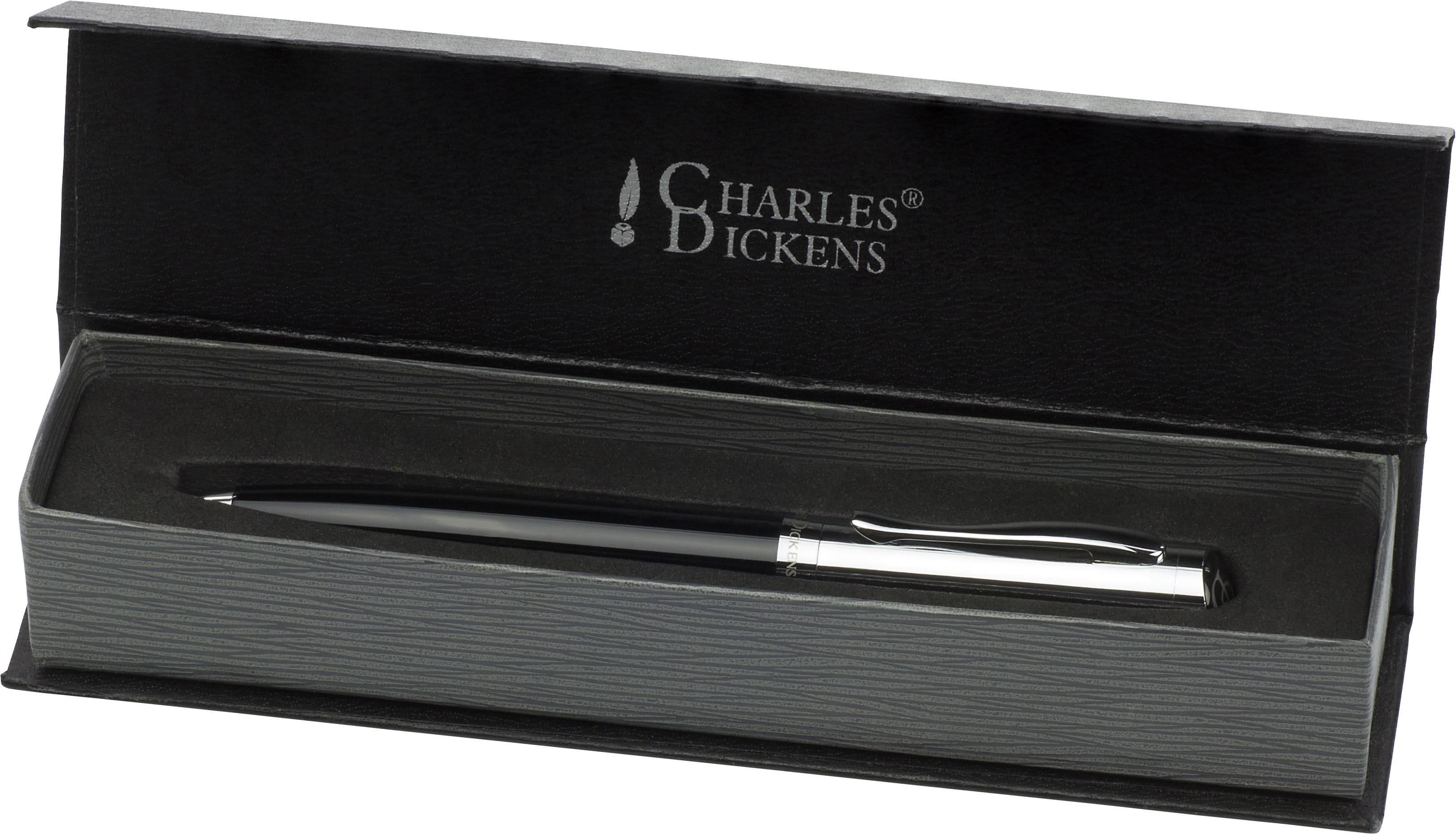 Charles Dickens Kugelschreiber aus Metall Sasha