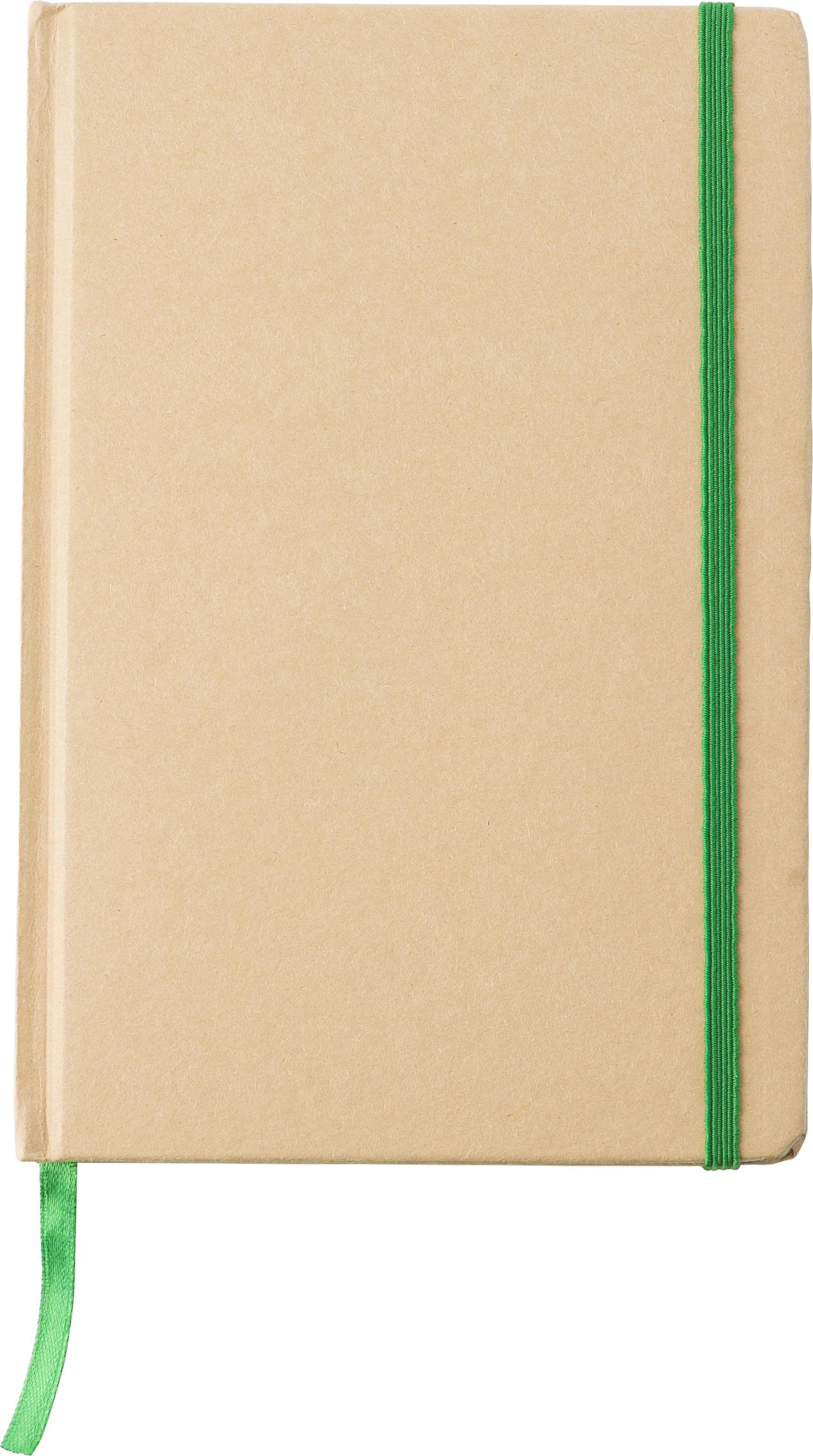 Notizbuch aus recyceltem Papier (A5) Gianni Original