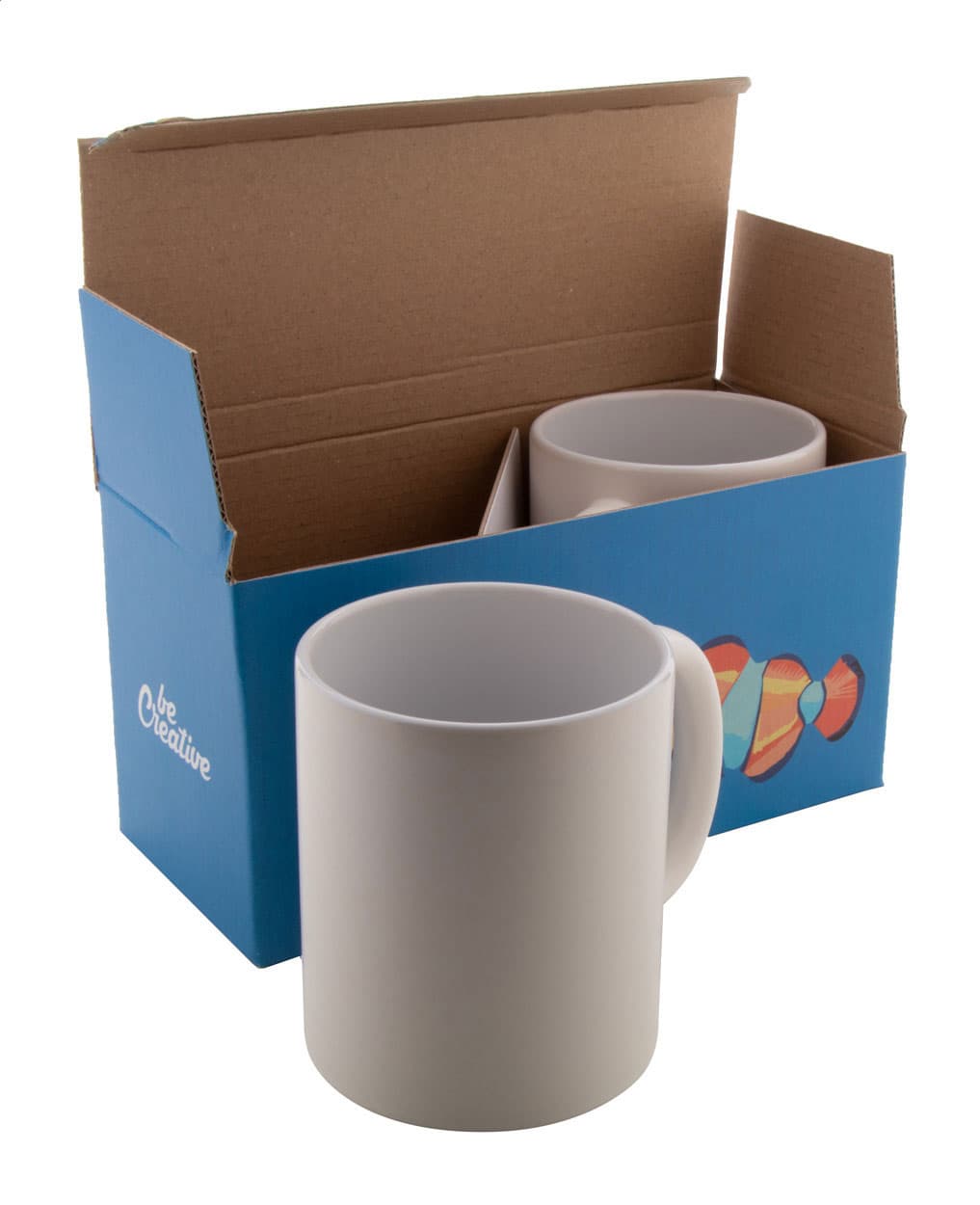 CreaBox Mug Double Individuelle Doppel-Tassenbox