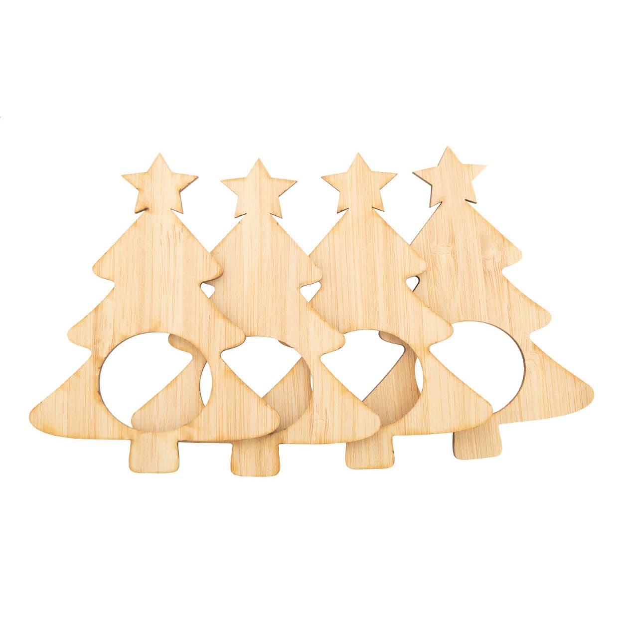Julmiddag Serviettenringset