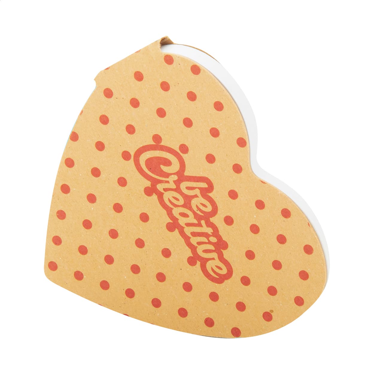 CreaStick Heart Eco Individuelle Haftnotizen