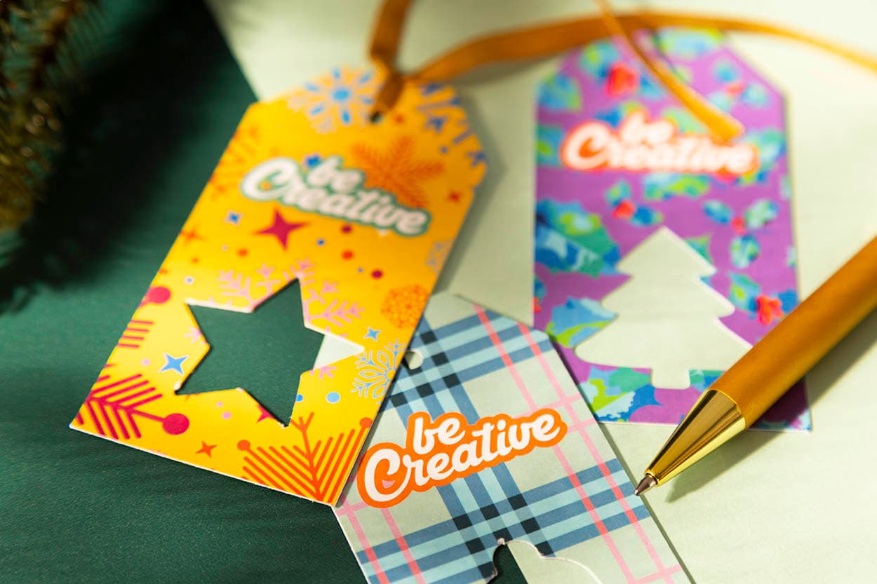 PrinTag Plus Geschenkanhänger, Stern