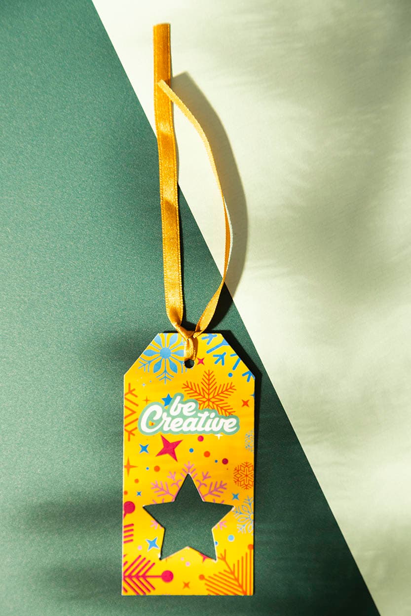 PrinTag Plus Geschenkanhänger, Stern
