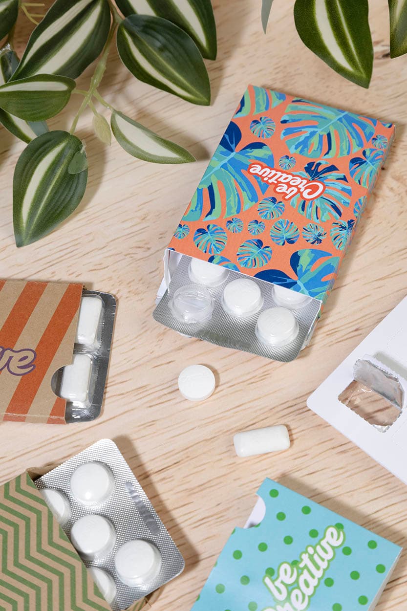 CreaMint 10 Minzbonbons in individueller Verpackung