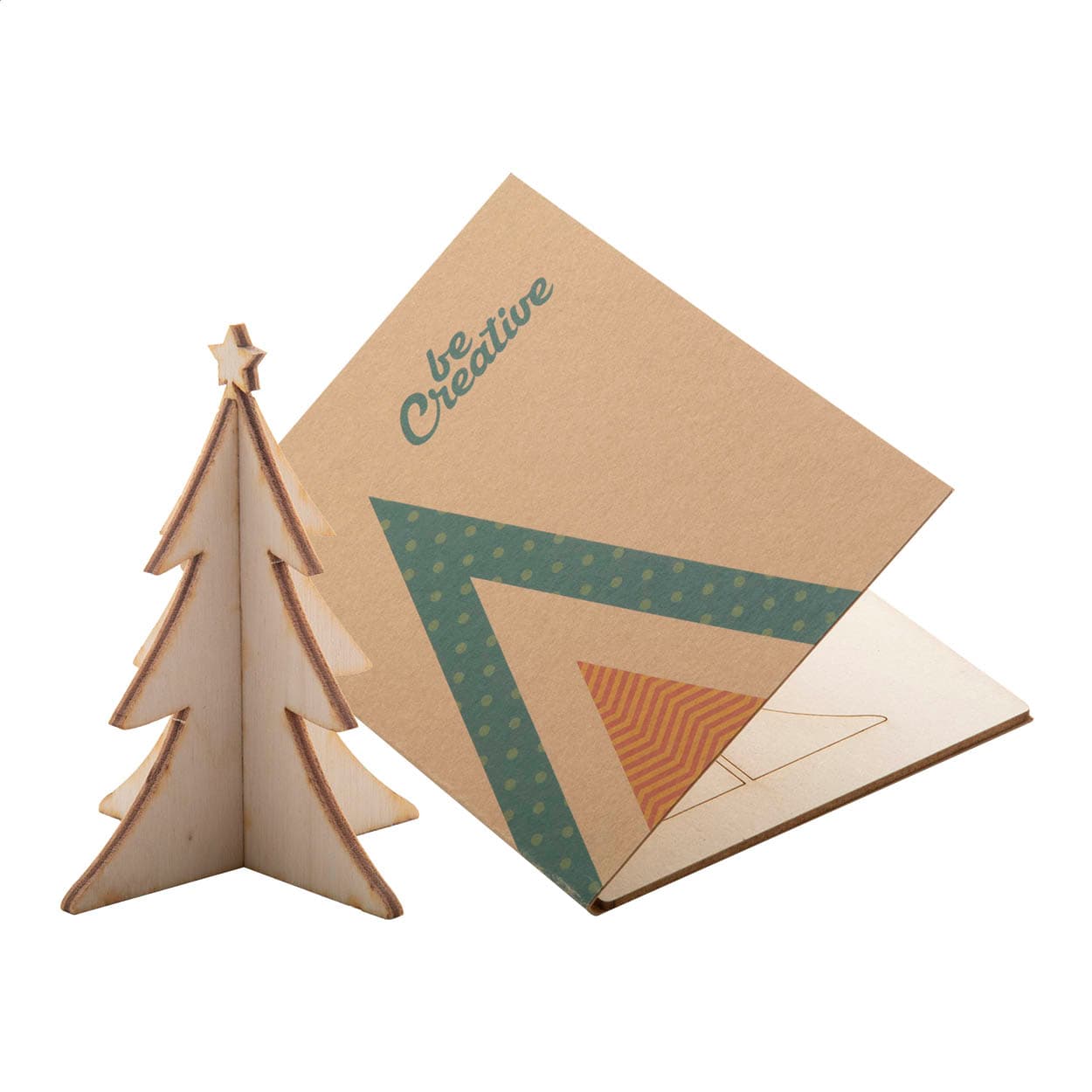Creax Eco Weihnachtskarte, Tannenbaum