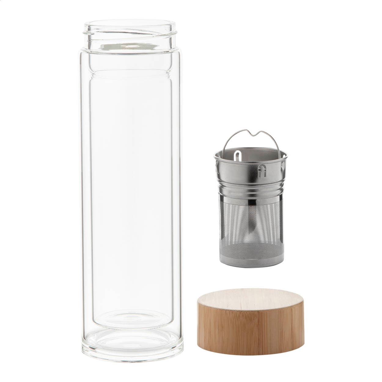Andina Glas-Thermoflasche