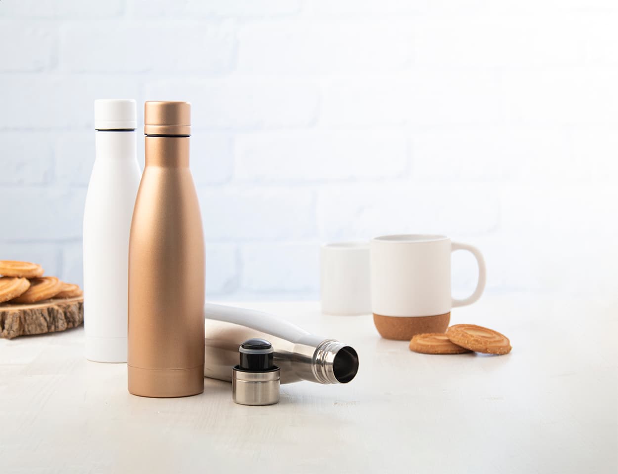 Koppar Kupferisolierte Thermoflasche