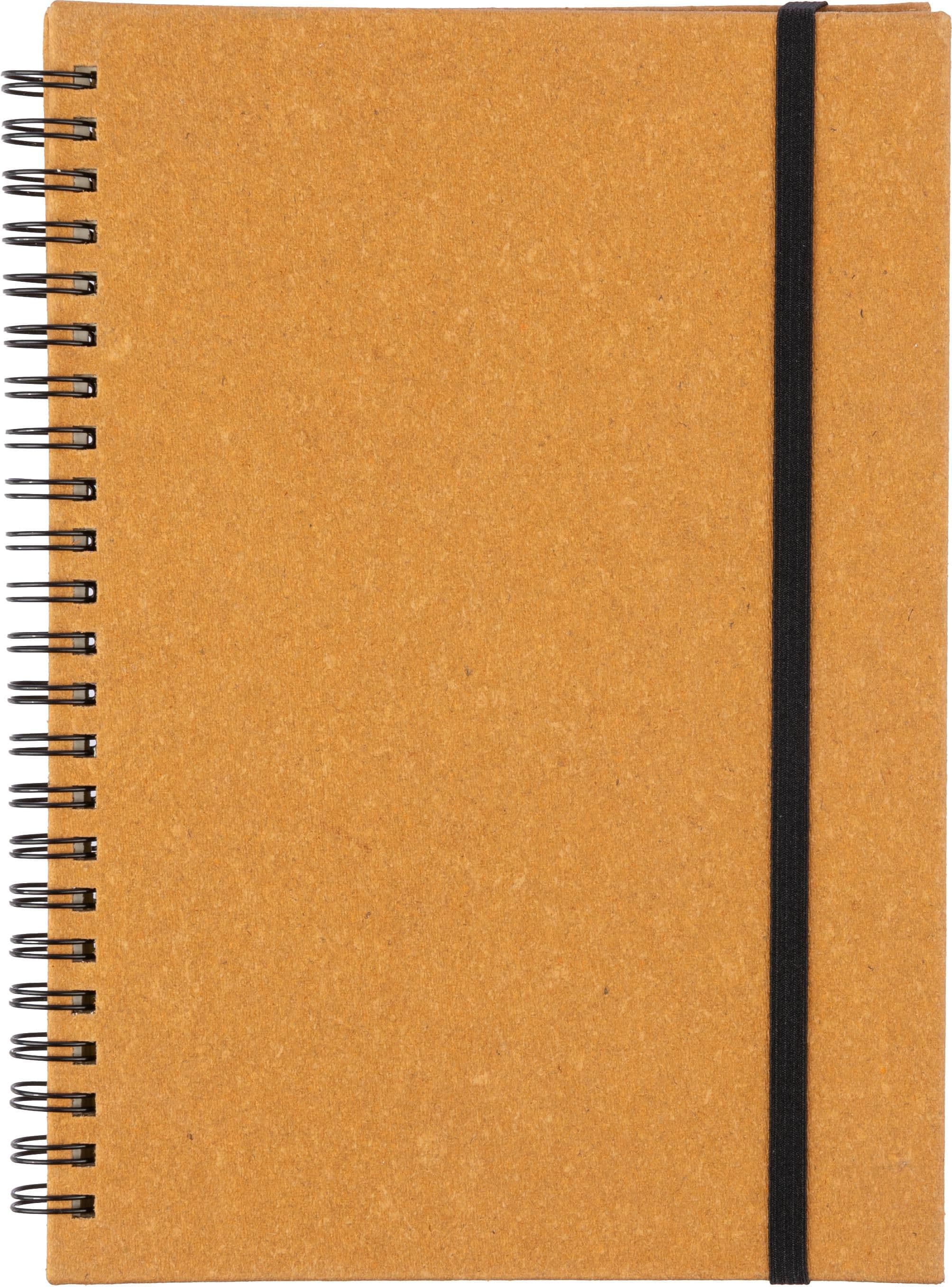 Notizbuch aus recyceltem Leder A5 Egon Original