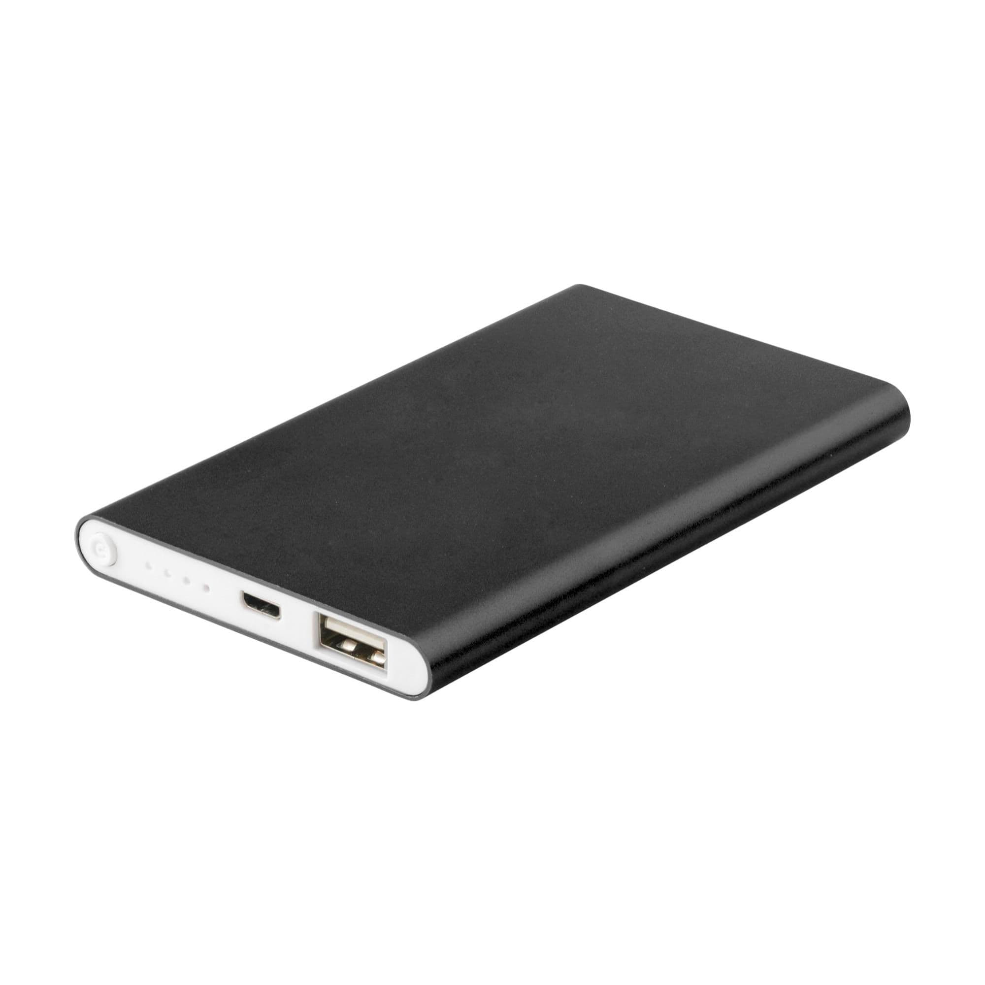 Powerbank aus Aluminium Ezra