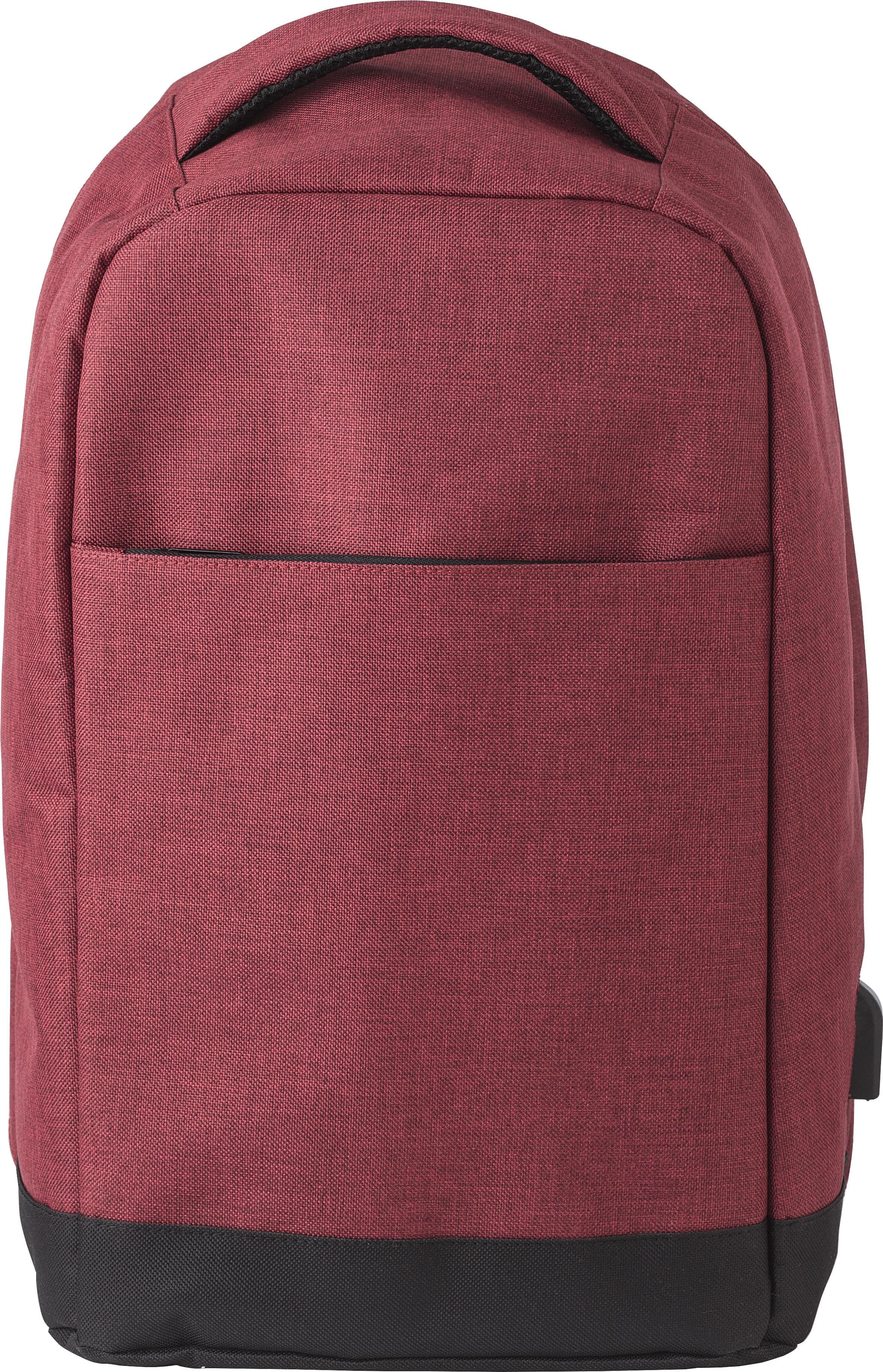 Diebstahlsicherer Rucksack aus Polyester Cruz