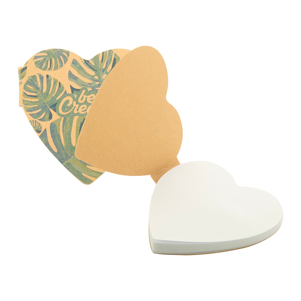 CreaStick Heart Eco Individuelle Haftnotizen