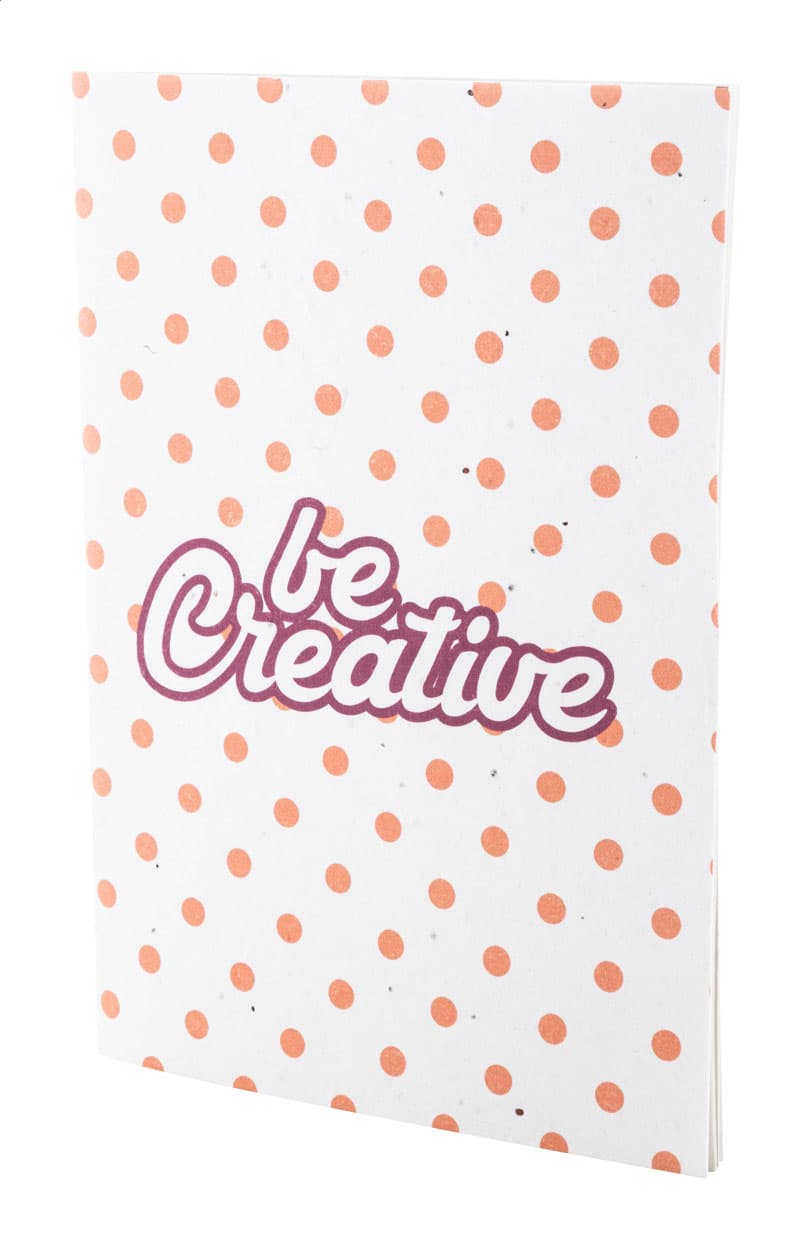 CreaNote A5 Seed individuelles Saatpapier-Notizbuch