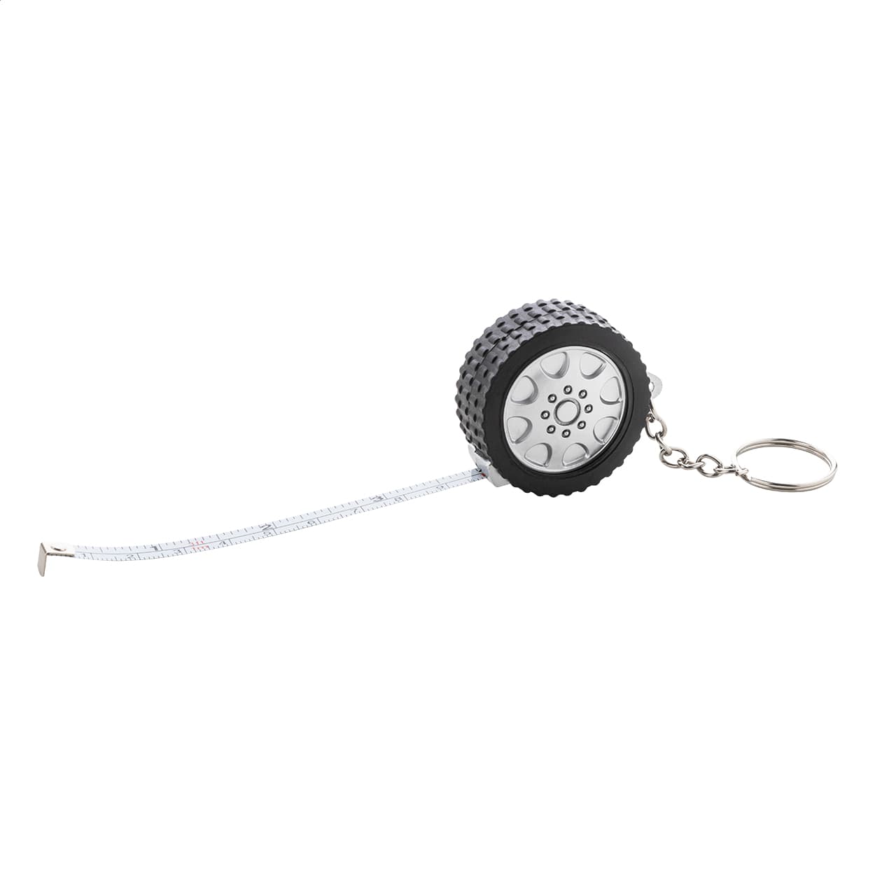 Wheel Schlüsselanhänger mit Maßband